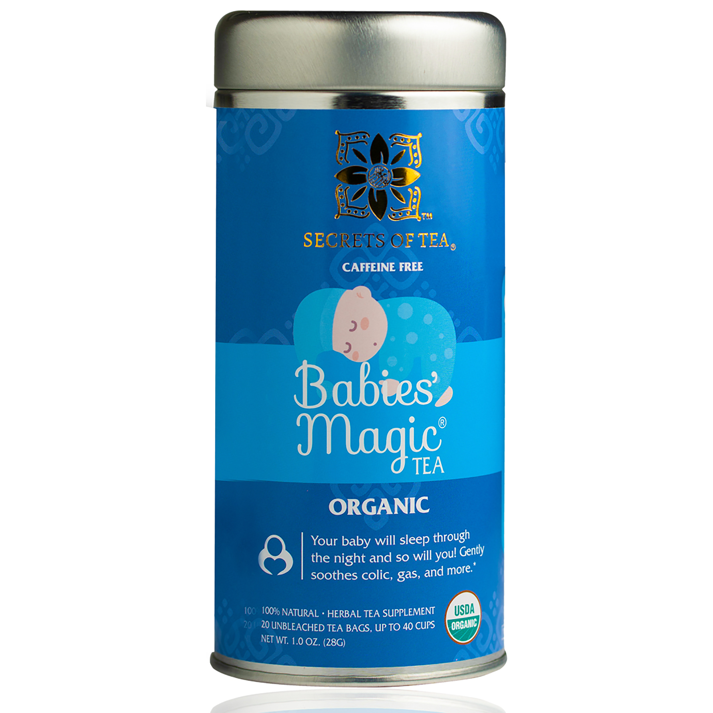 Secrets of Tea Baby Magic Tea 4 innerpacks per case 2.0 oz