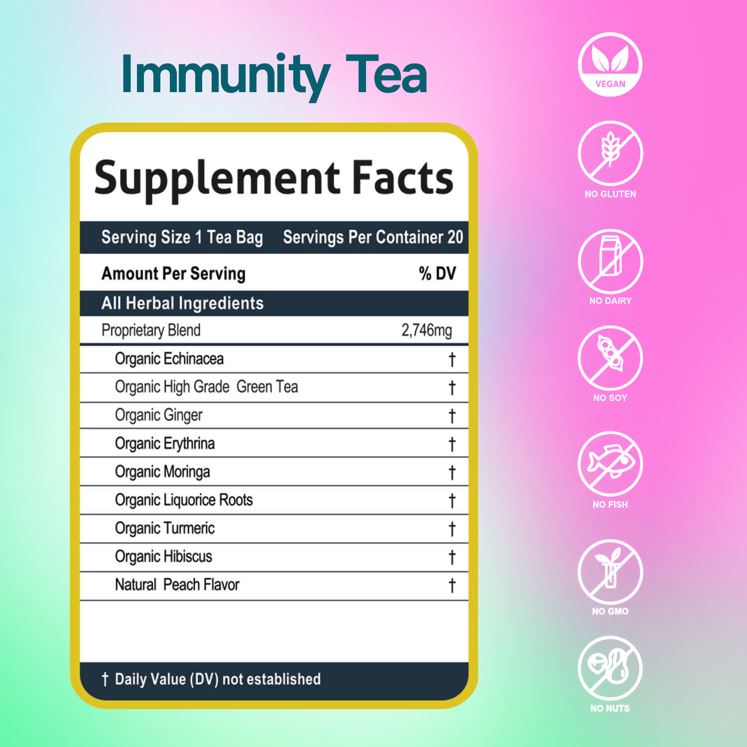 Secrets of Tea Healthy Nursing Lemongrass Tea 2 innerpacks per case 2.0 oz Nutrition Info
