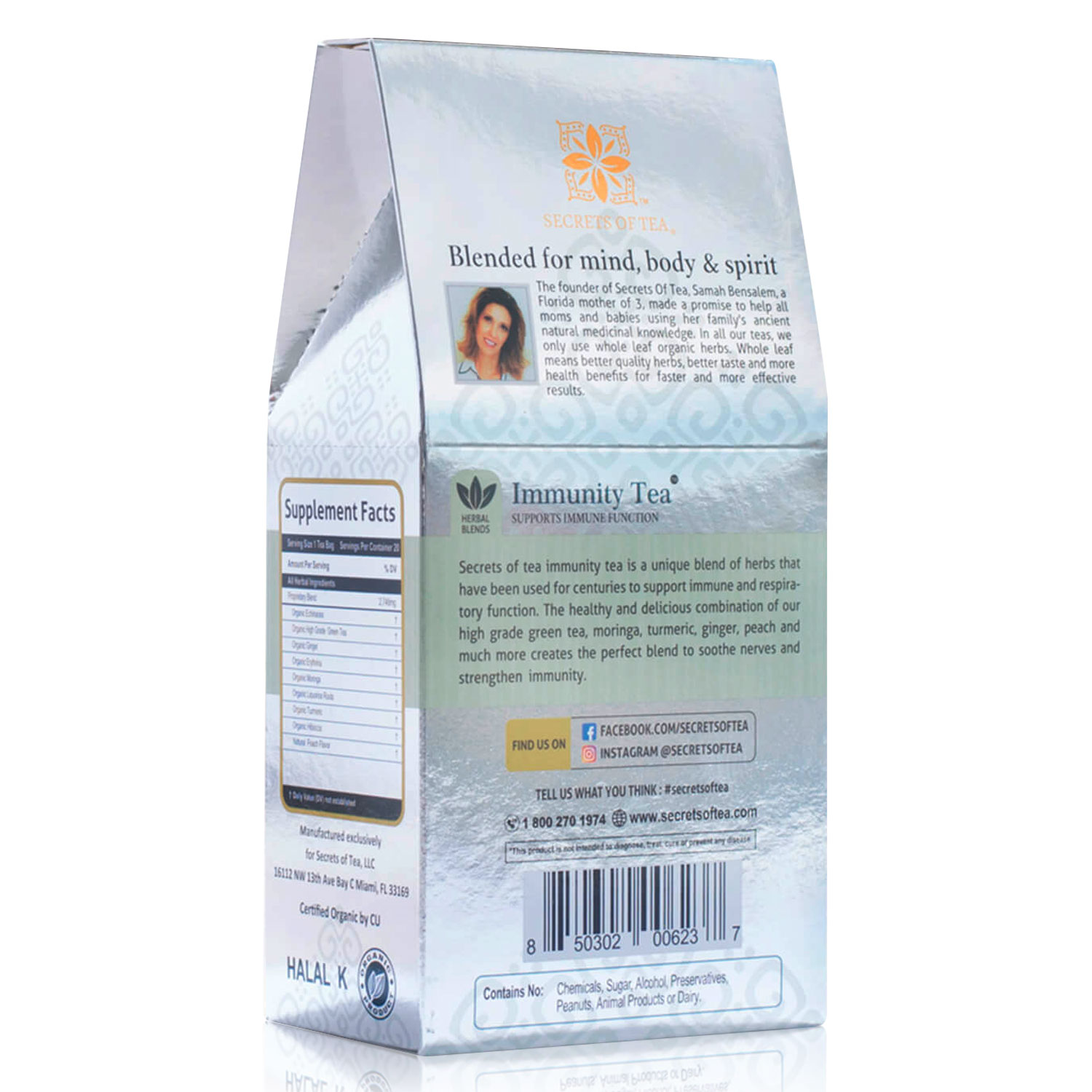 Secrets of Tea Healthy Nursing Lemongrass Tea 2 innerpacks per case 2.0 oz