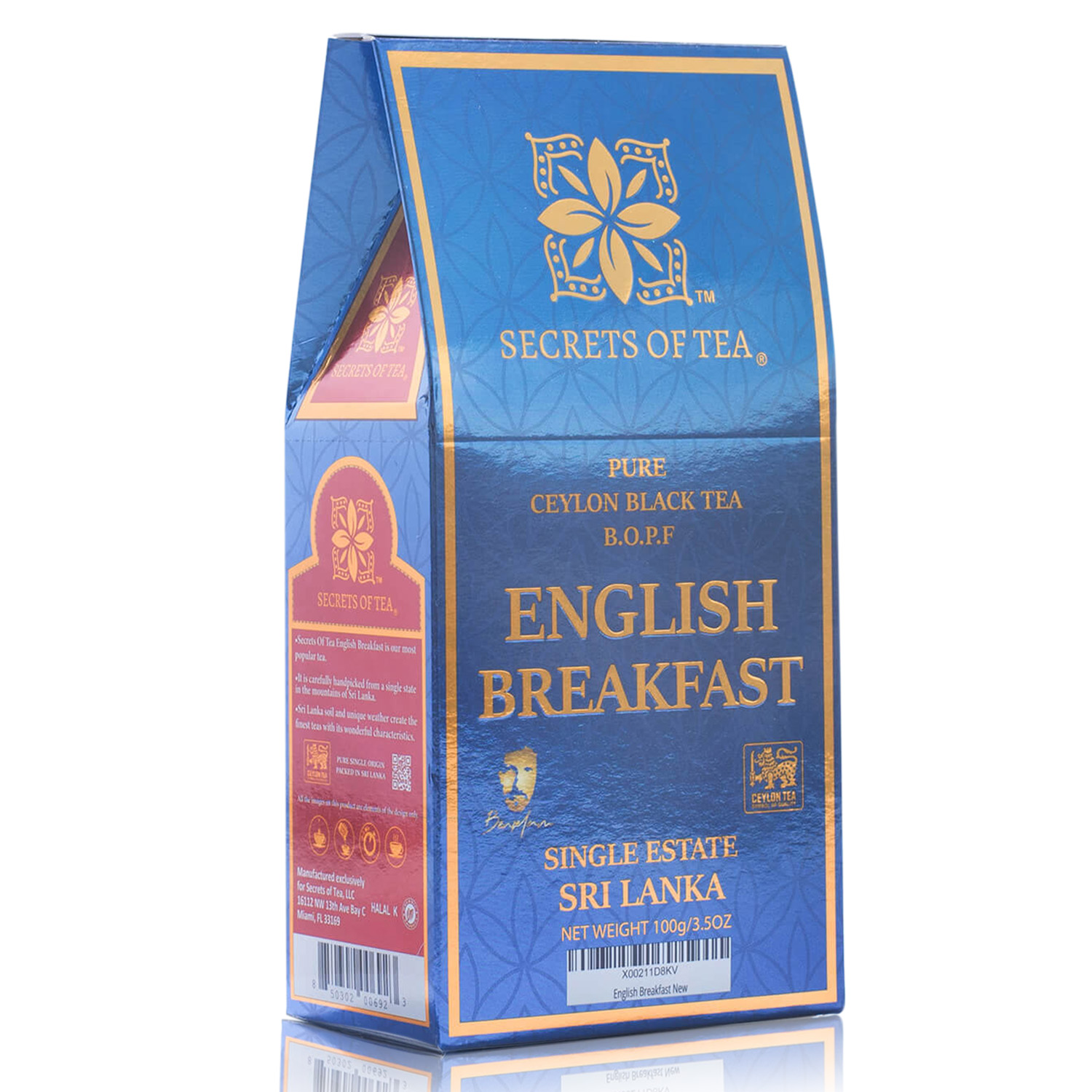 Secrets of Tea English Breakfast Tea 2 innerpacks per case 2.0 oz