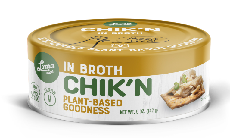 Loma Linda® Chik'n - In Broth 12 units per case 5.0 oz