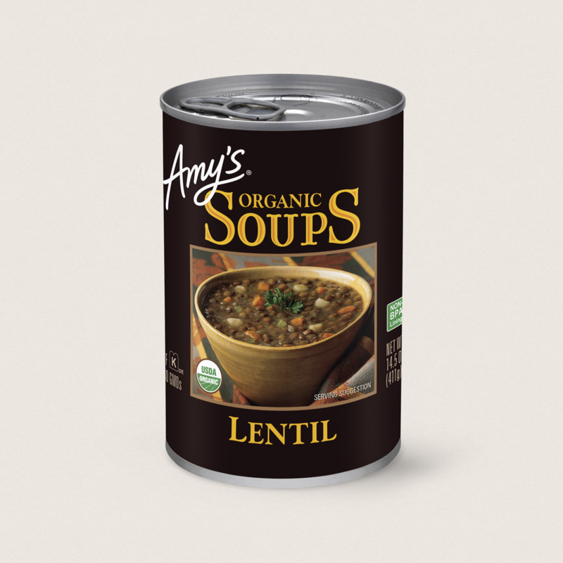 Amy's Kitchen Lentil Soup 12 units per case 14.5 oz