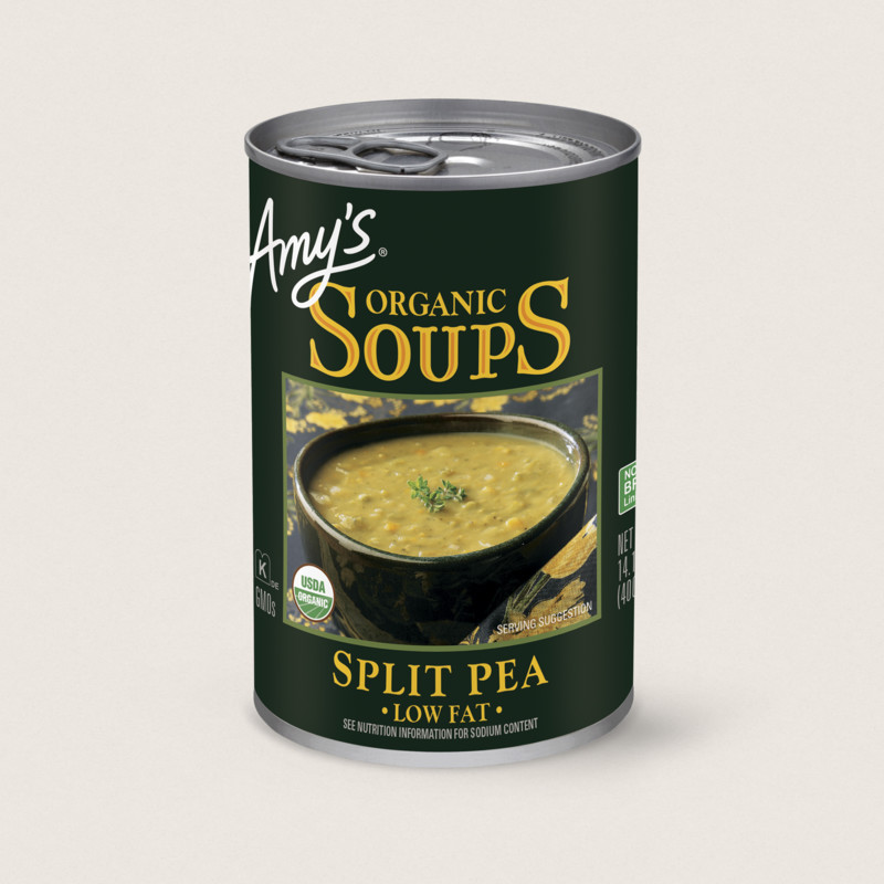 Amy's Kitchen Organic Split Pea Soup 12 units per case 14.1 oz