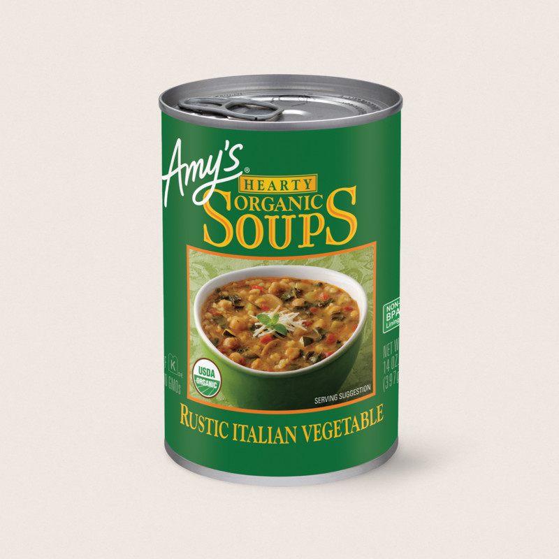 Amy's Kitchen Organic Hearty Rustic Italian Vegetable Soup 12 units per case 14.0 oz