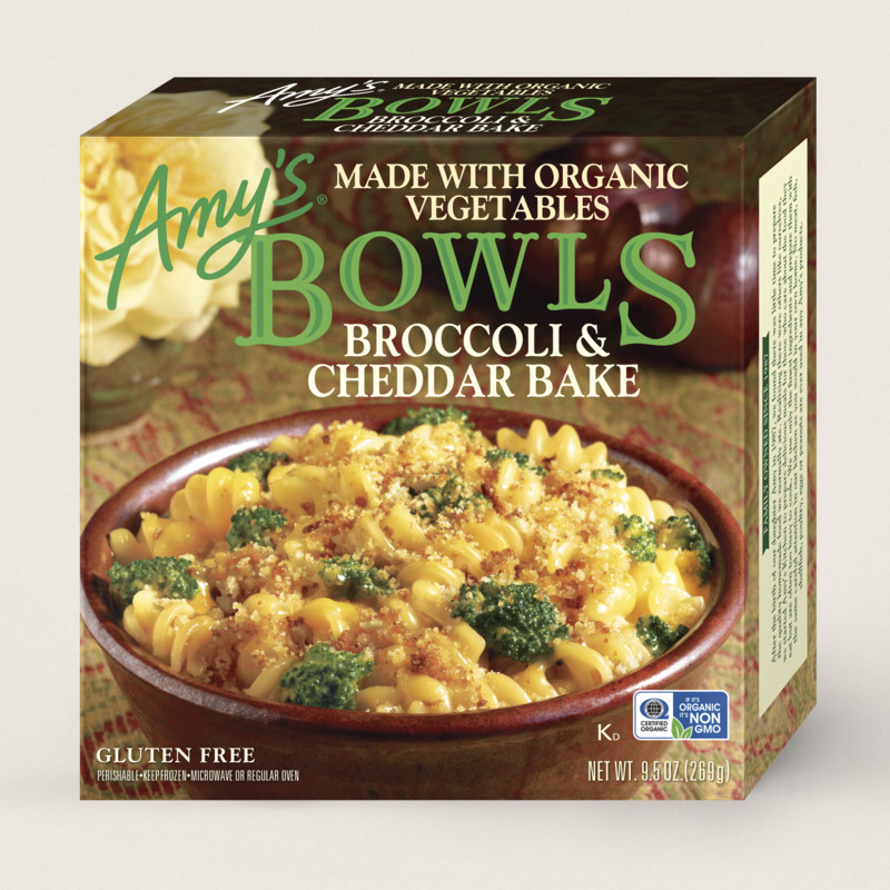 Amy's Kitchen Broccoli & Cheddar Bake Bowl 12 units per case 9.5 oz
