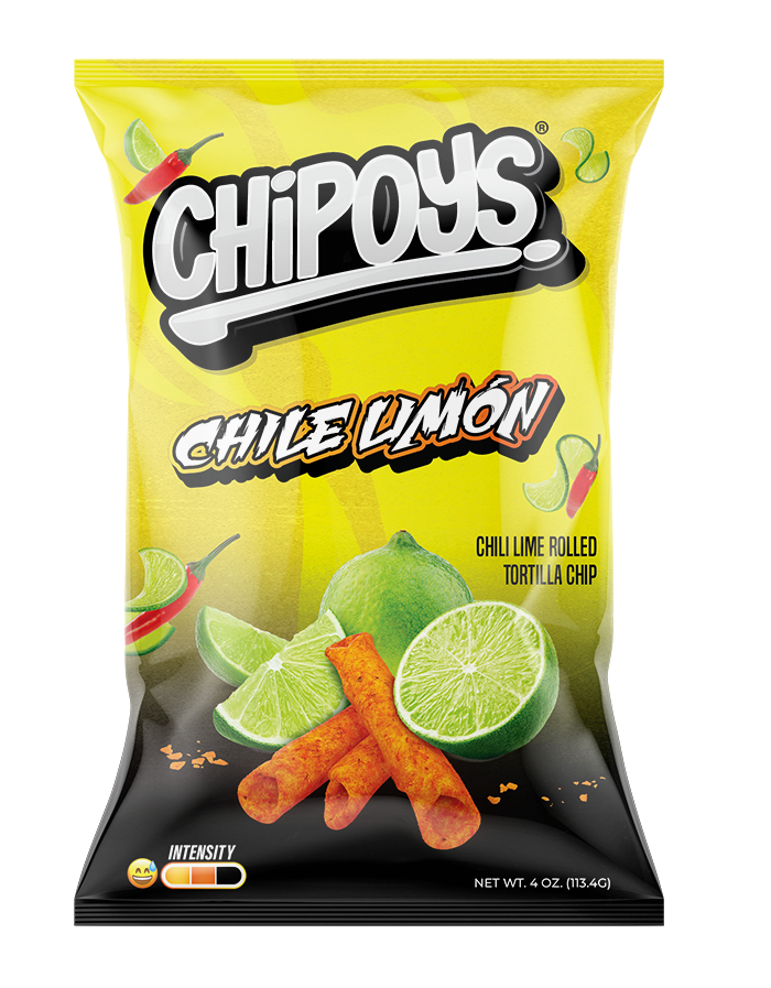 CHIPOYS Chile Limon 12 innerpacks per case 114 g
