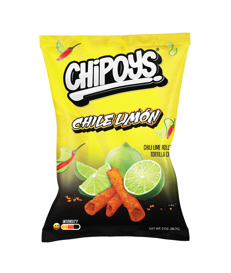 CHIPOYS Chile Limon 12 innerpacks per case 57 g