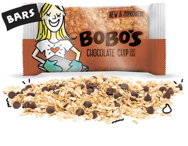 Bobo's Oat Bar Chocolate Chip 4 innerpacks per case 36.0 oz