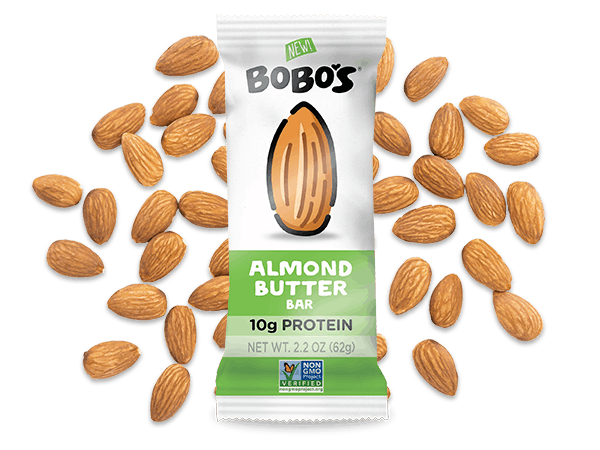 Bobo's Nut Butter Bar Almond 4 innerpacks per case 30.0 oz
