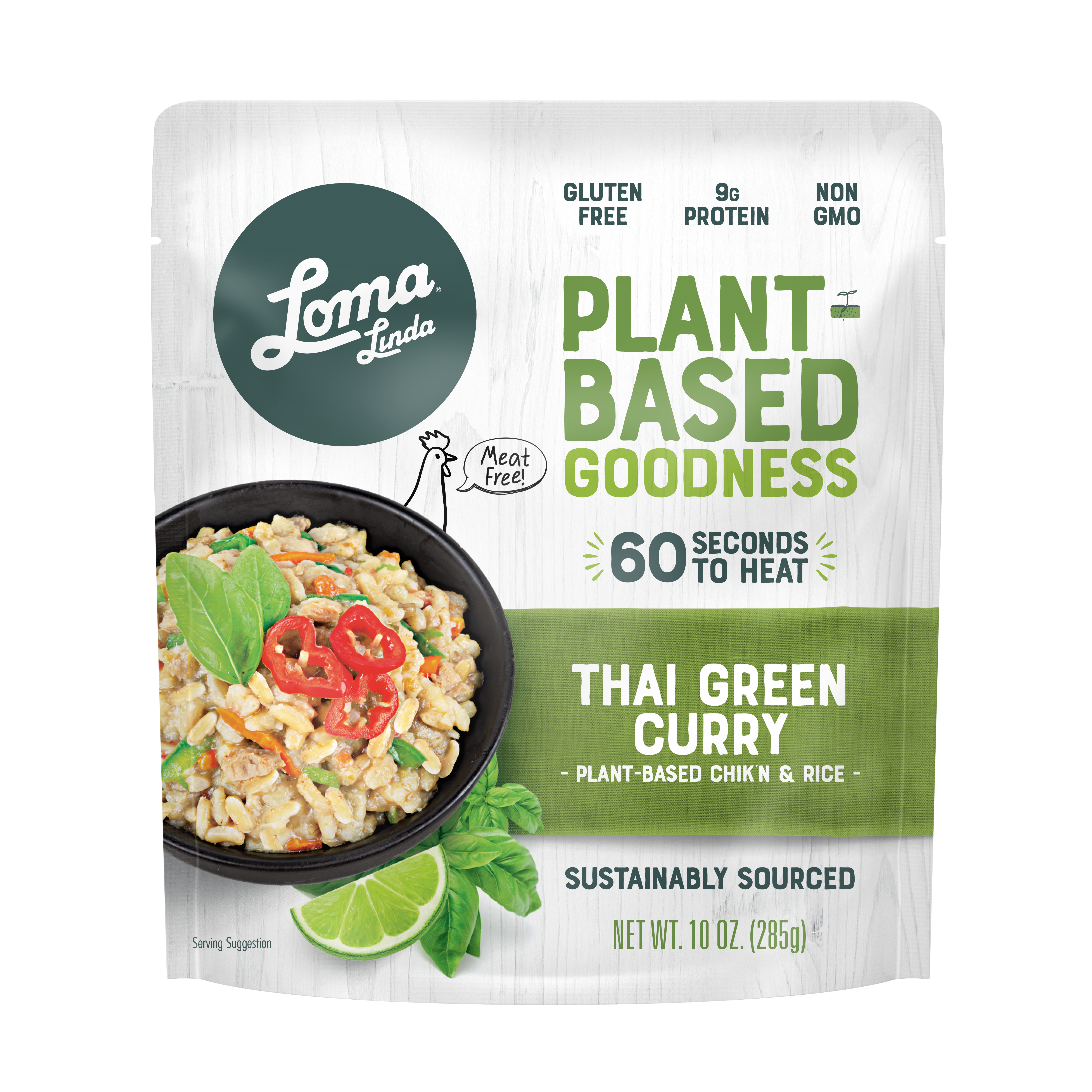Loma Linda® Thai Green Curry 6 units per case 10.0 oz