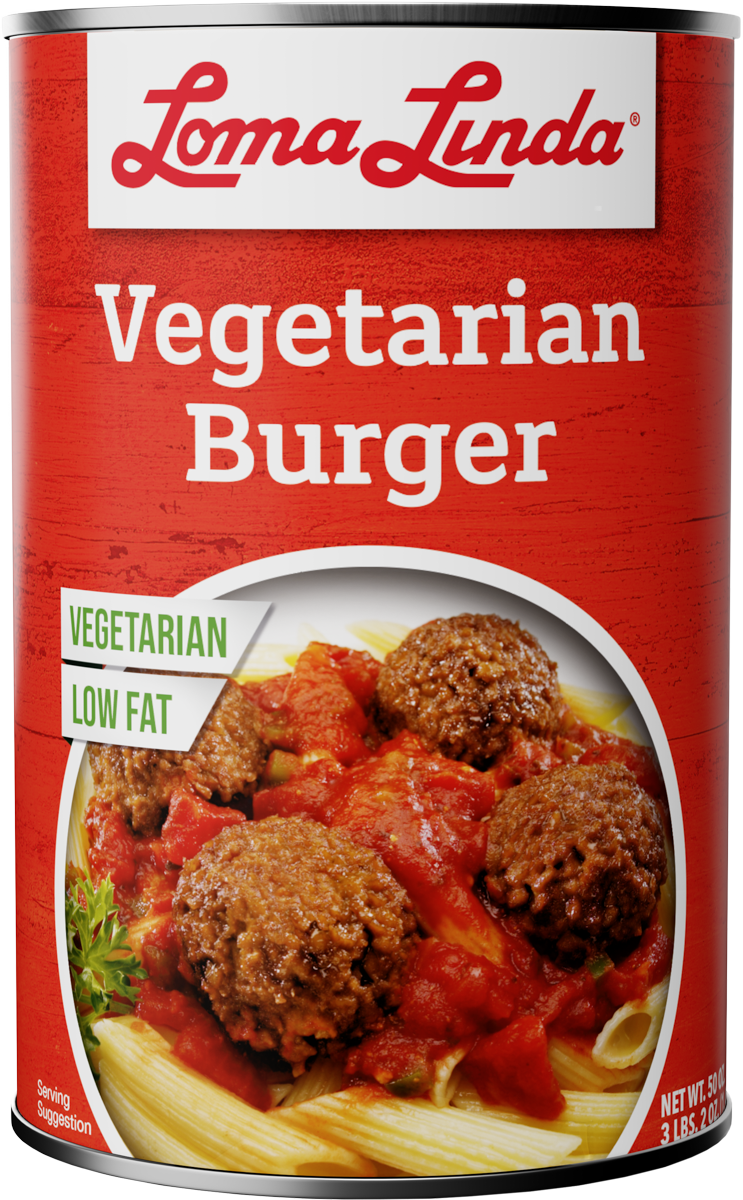 Loma Linda® Vegetarian Burger (Food Service) 12 units per case 50.0 oz