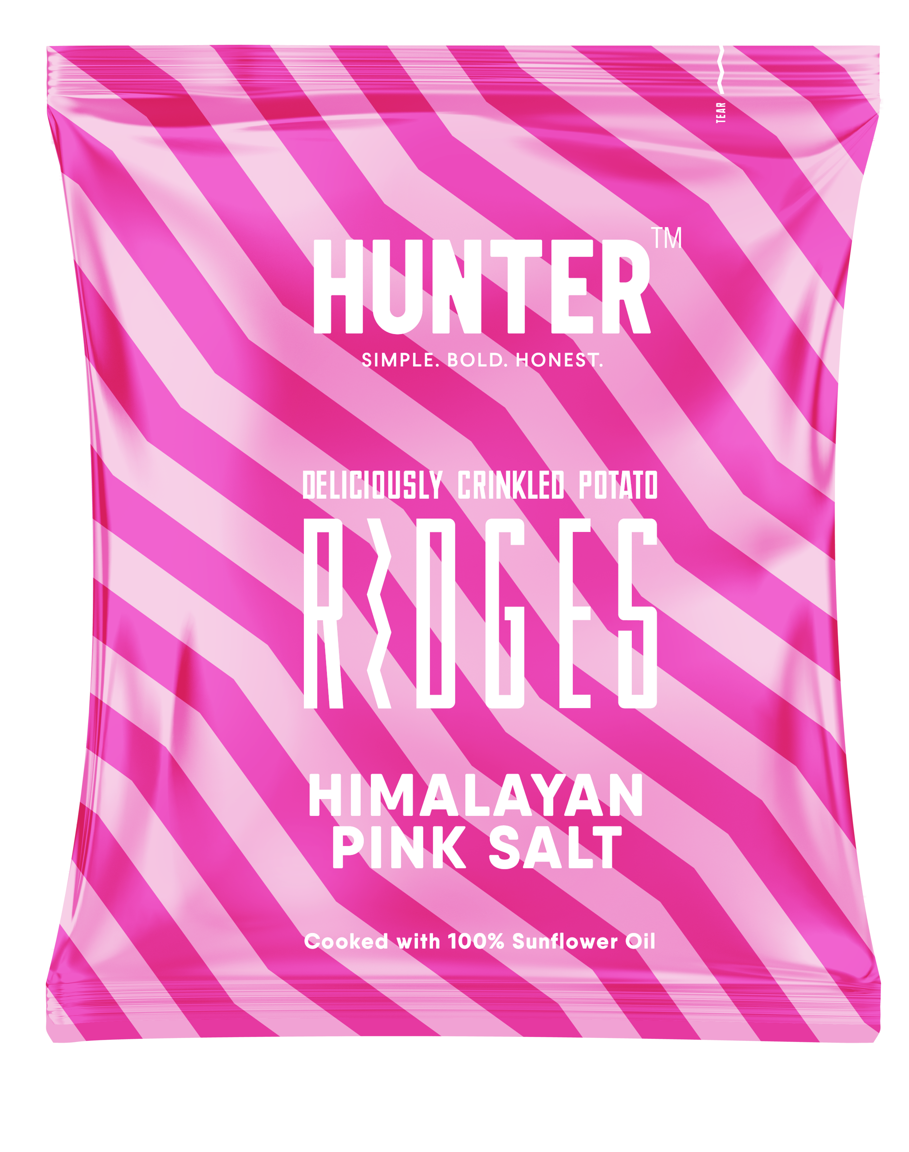 Hunter Foods Ridges Himalayan Pink  Salt 24 units per case 40 g