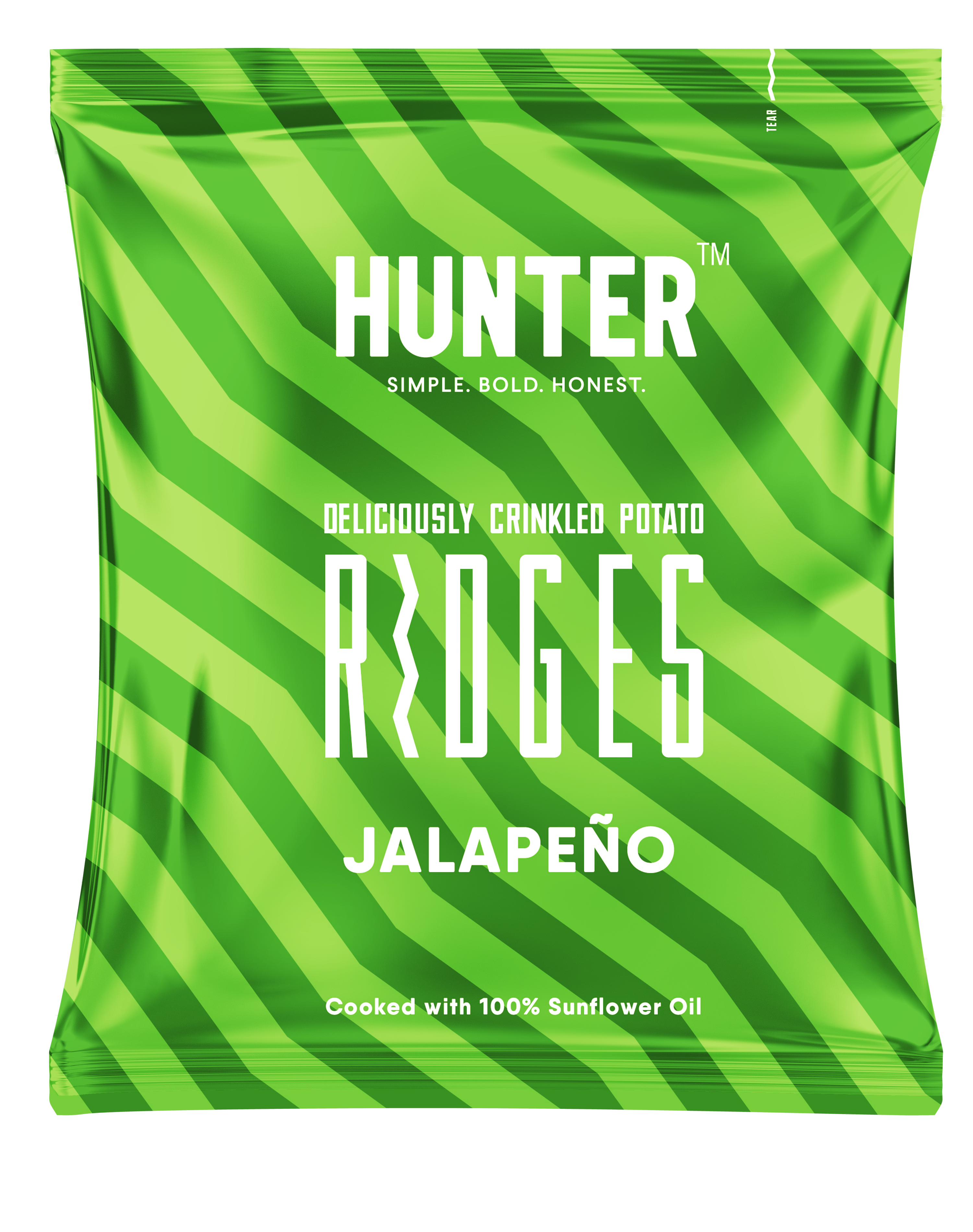 Hunter Foods Ridges Jalapeno 24 units per case 40 g