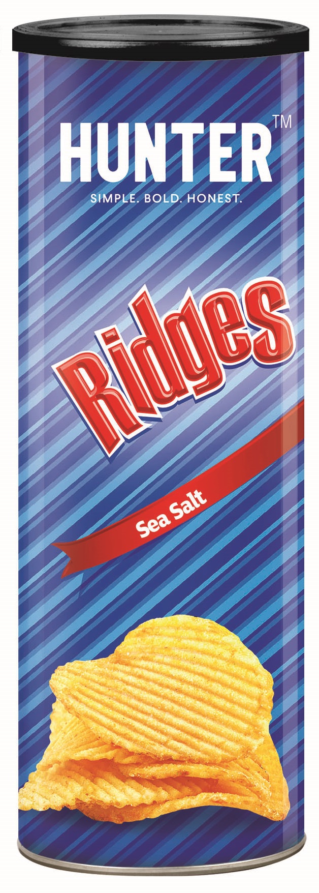 Hunter Foods Ridges Sea Salt 12 units per case 75 g