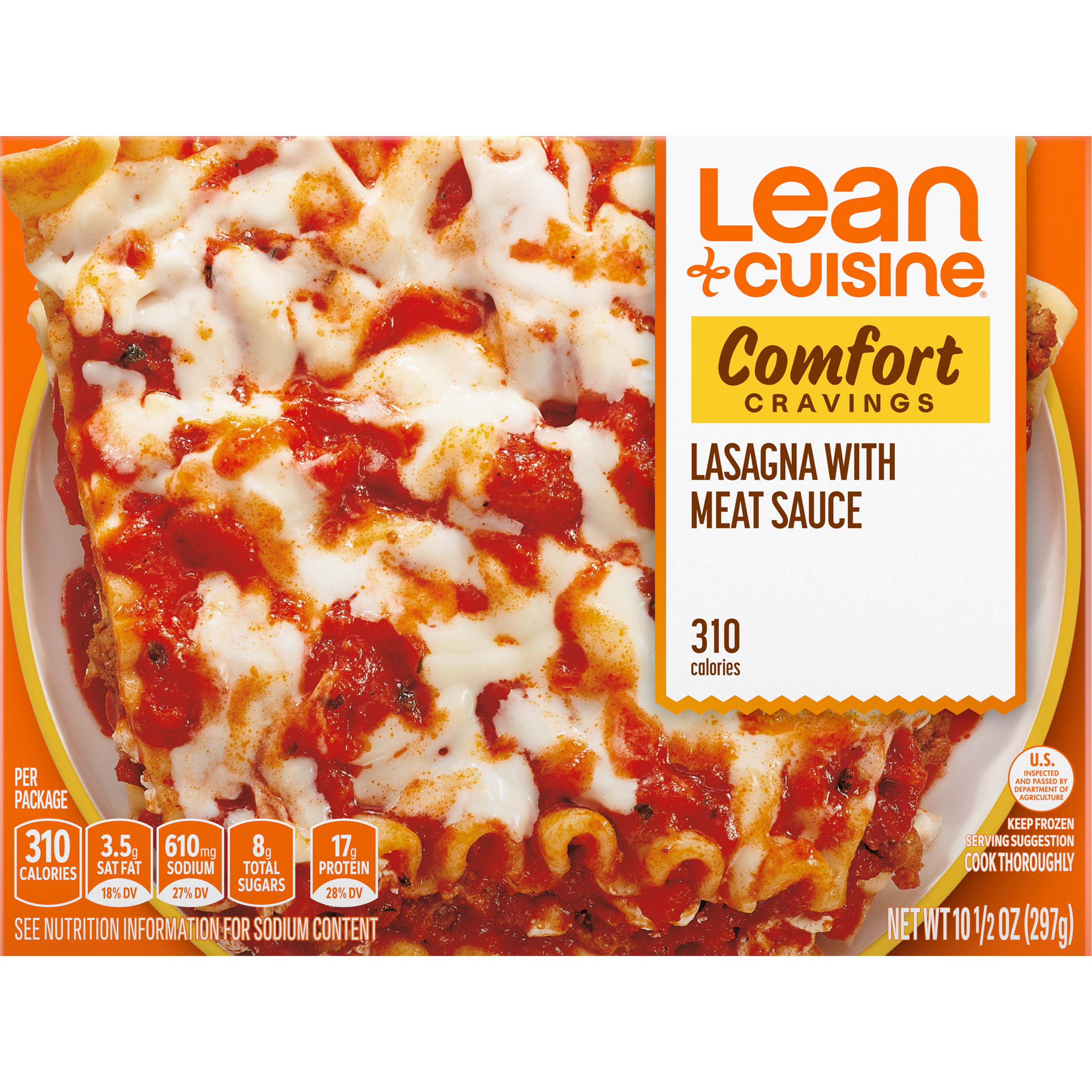 LEAN CUISINE Lasagna with Meat Sauce 12 units per case 10.5 oz