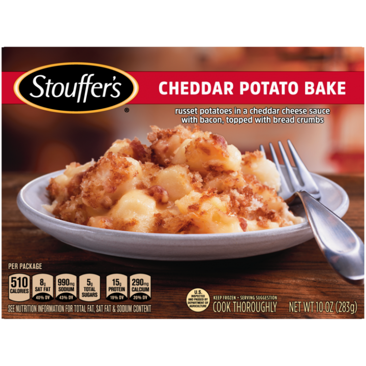 STOUFFER'S Cheddar Potato Bake Side Dish 12 units per case 10.0 oz
