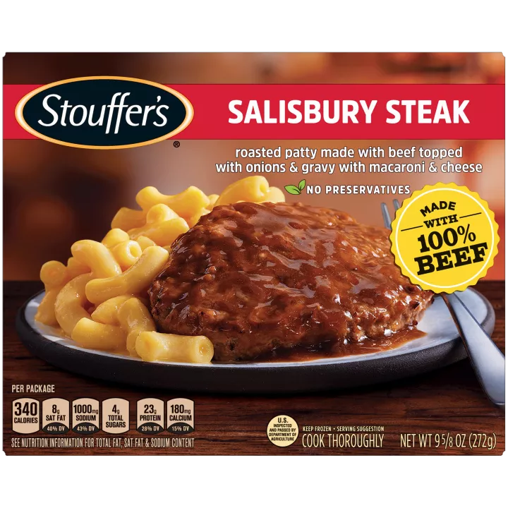 STOUFFER'S Salisbury Steak 12 units per case 9.7 oz