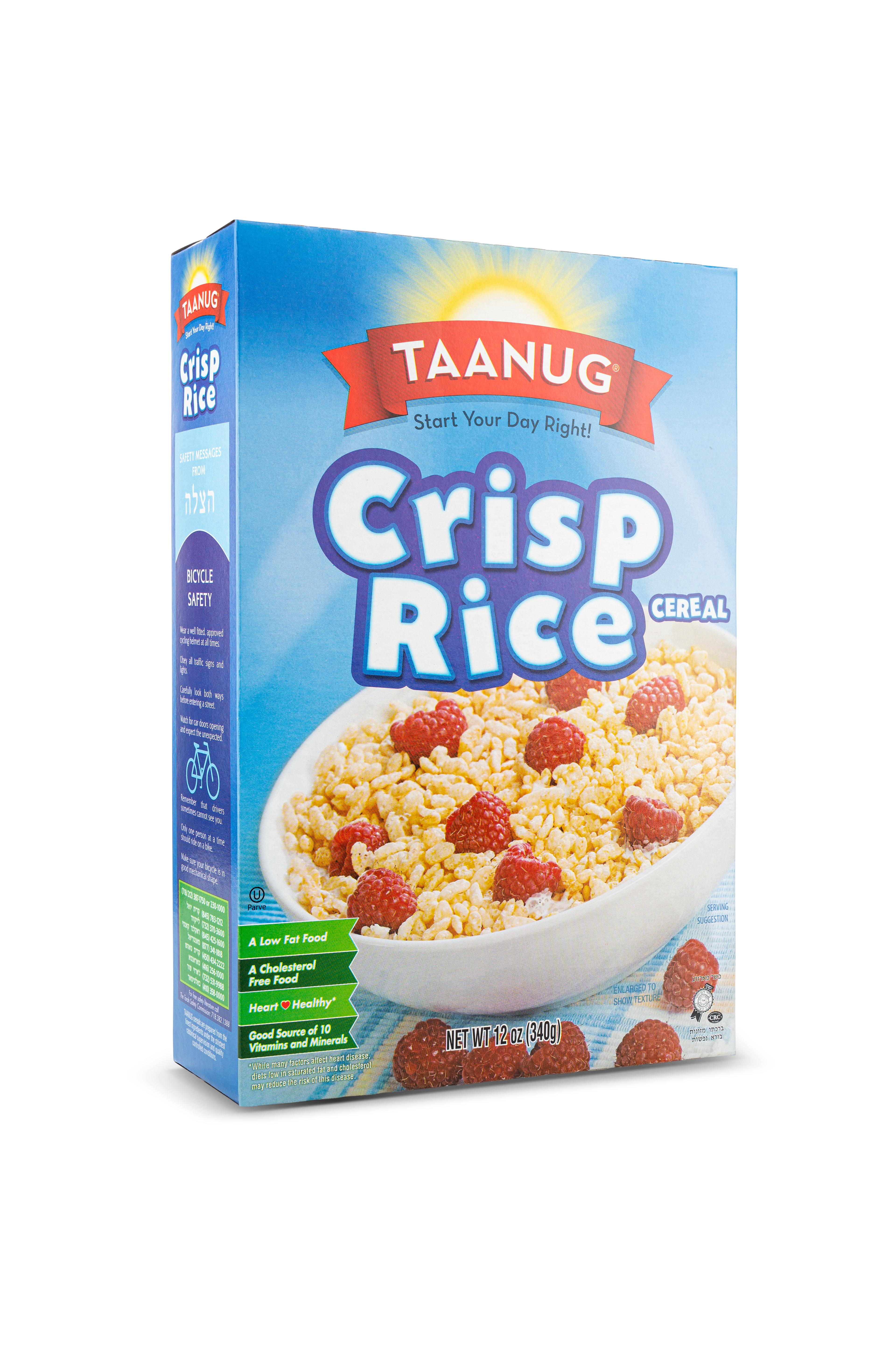Taanug Crisp Rice Cereal 14 units per case 12.0 oz