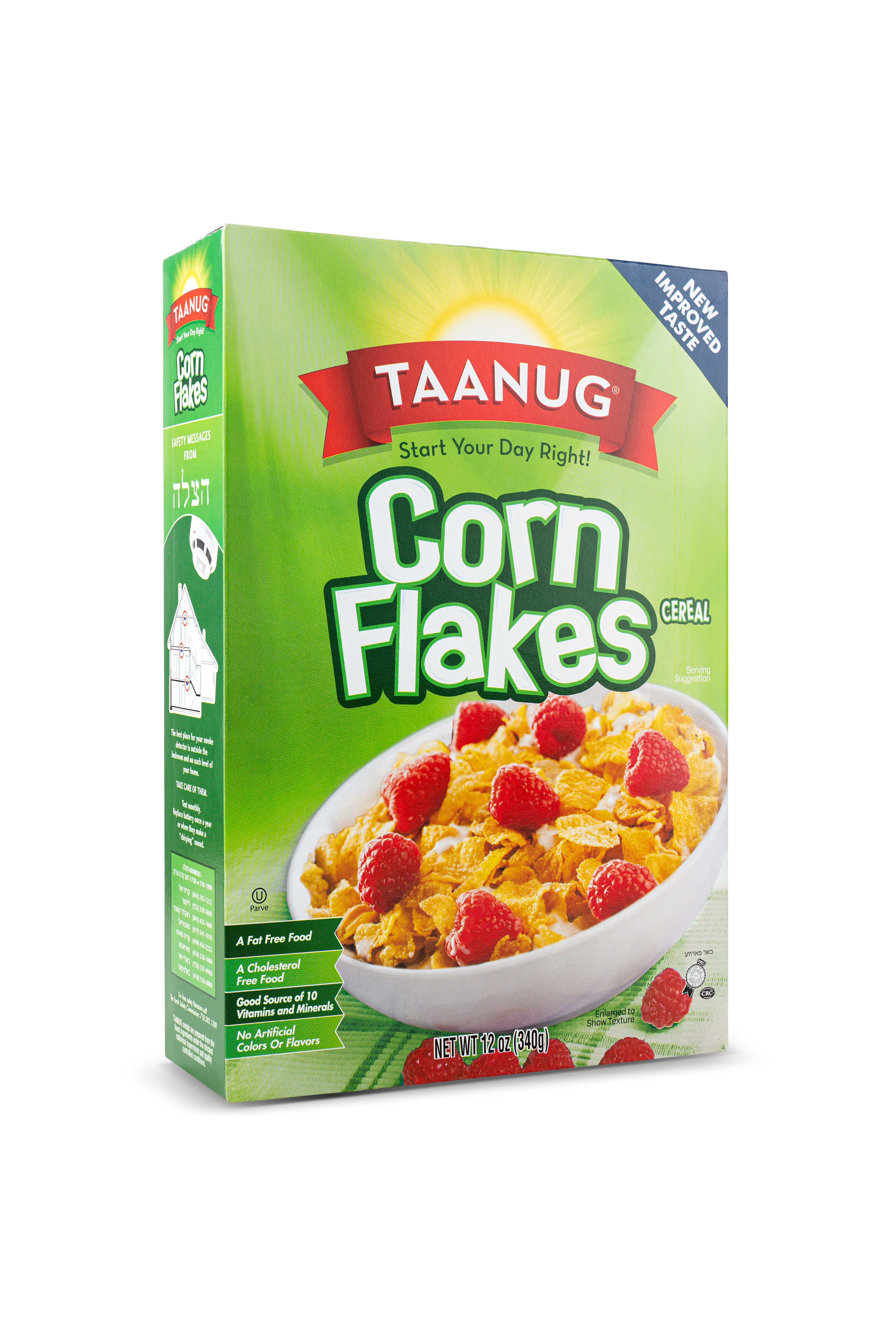 Taanug Corn Flakes Cereal 14 units per case 12.0 oz