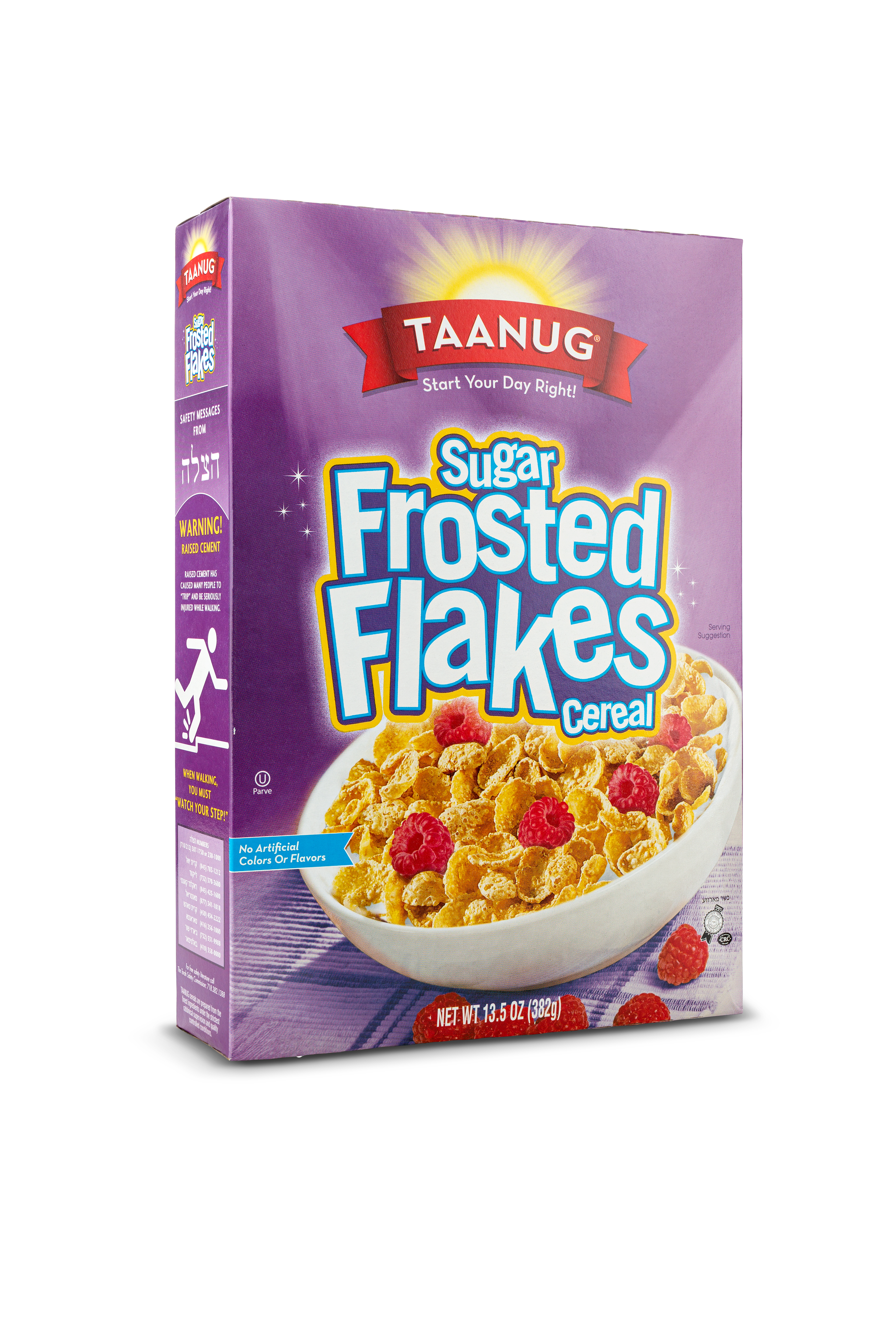 Taanug Sugar Frosted Flakes 10 units per case 13.5 oz