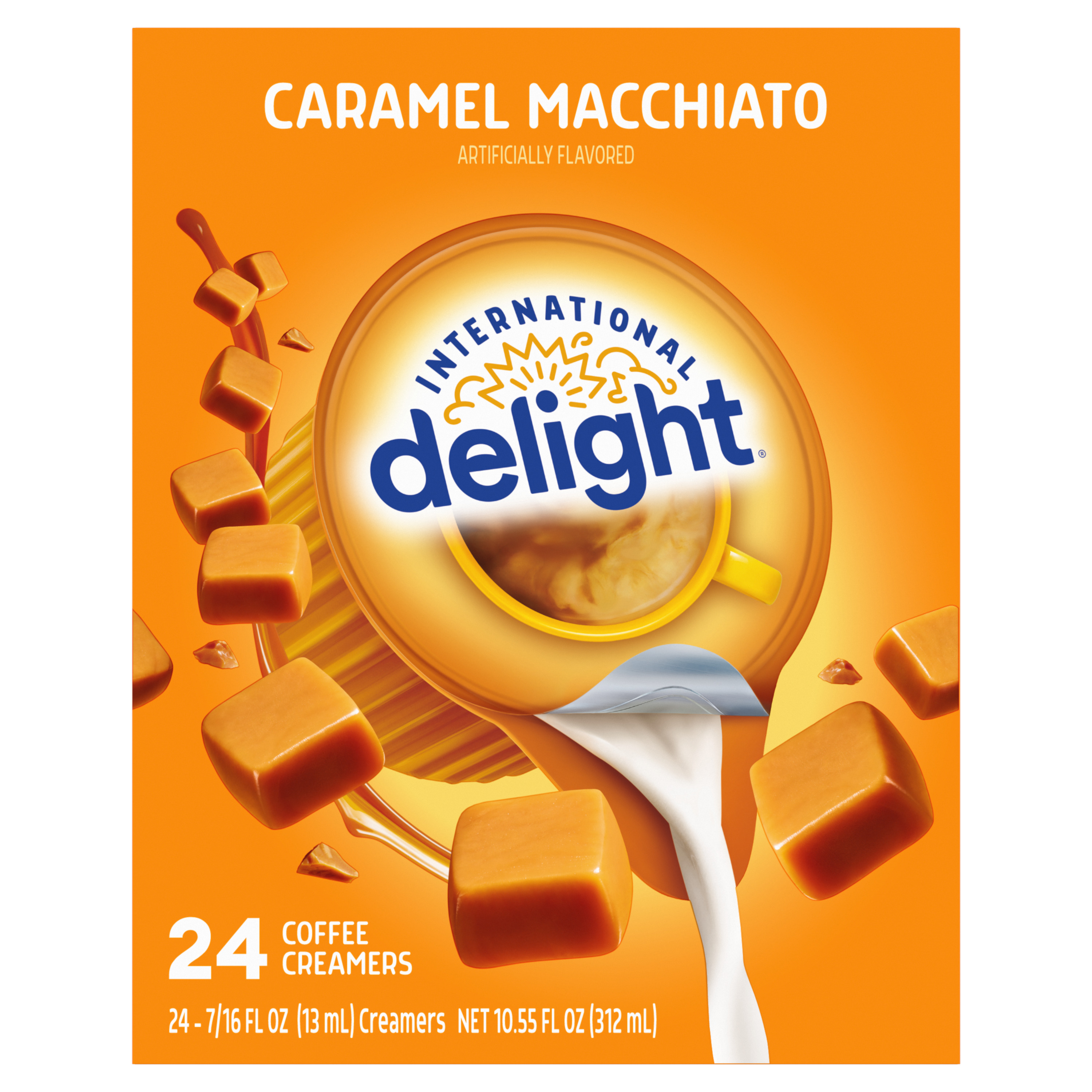 International Delight Coffee Creamer, Caramel Macchiato 6 units per case 10.6 fl
