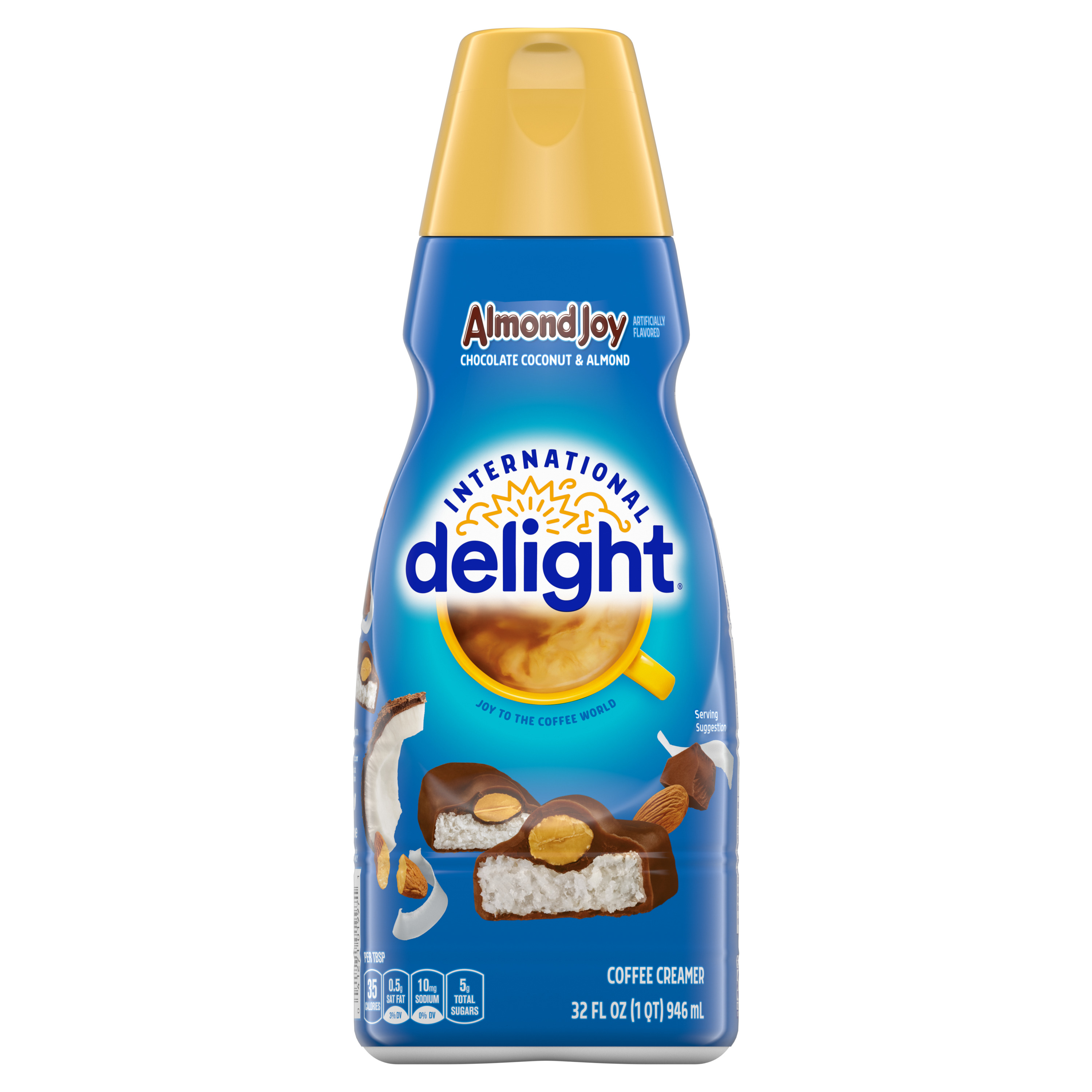International Delight Coffee Creamer, Almond Joy 6 units per case 32.0 fl