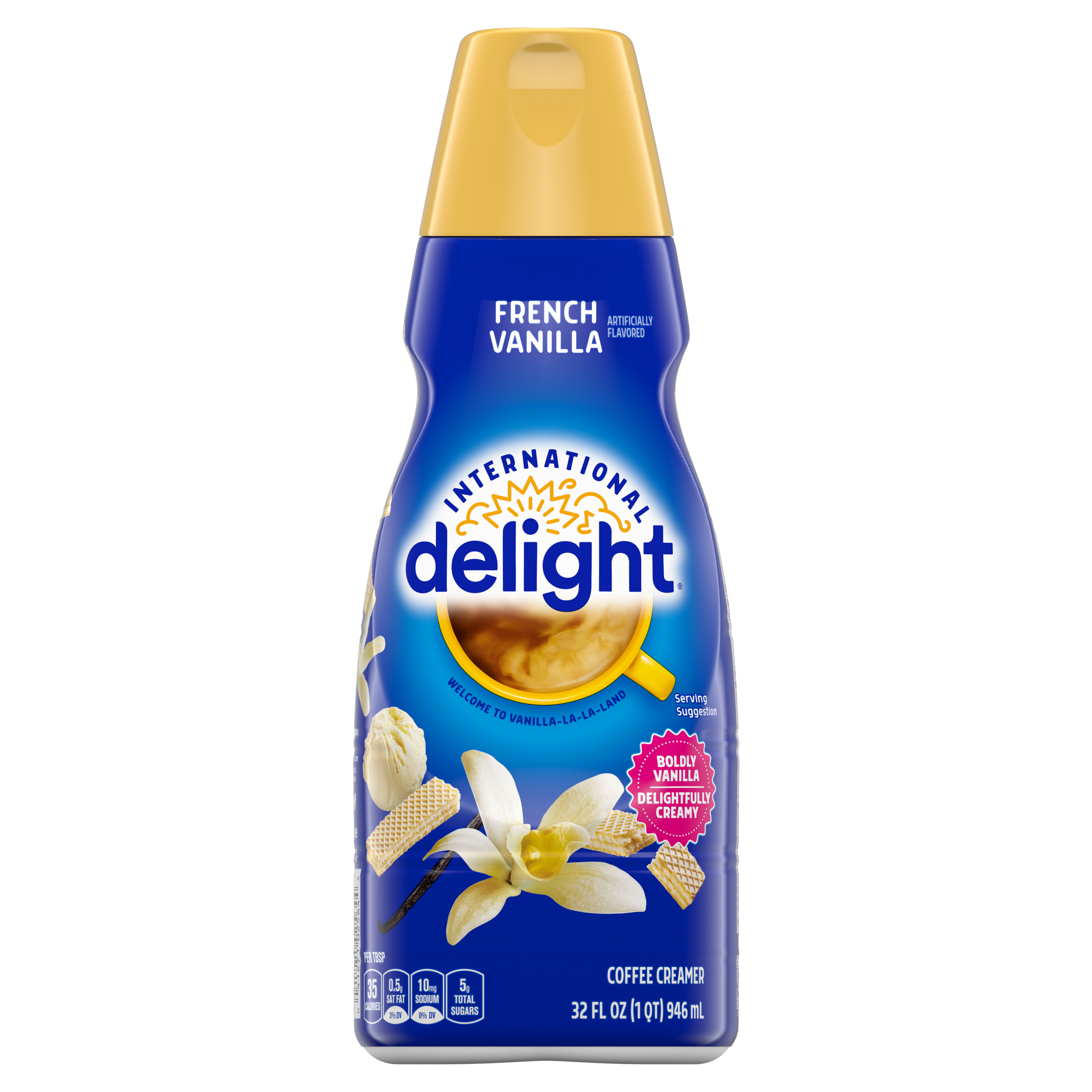 International Delight Coffee Creamer, French Vanilla 6 units per case 32.0 fl