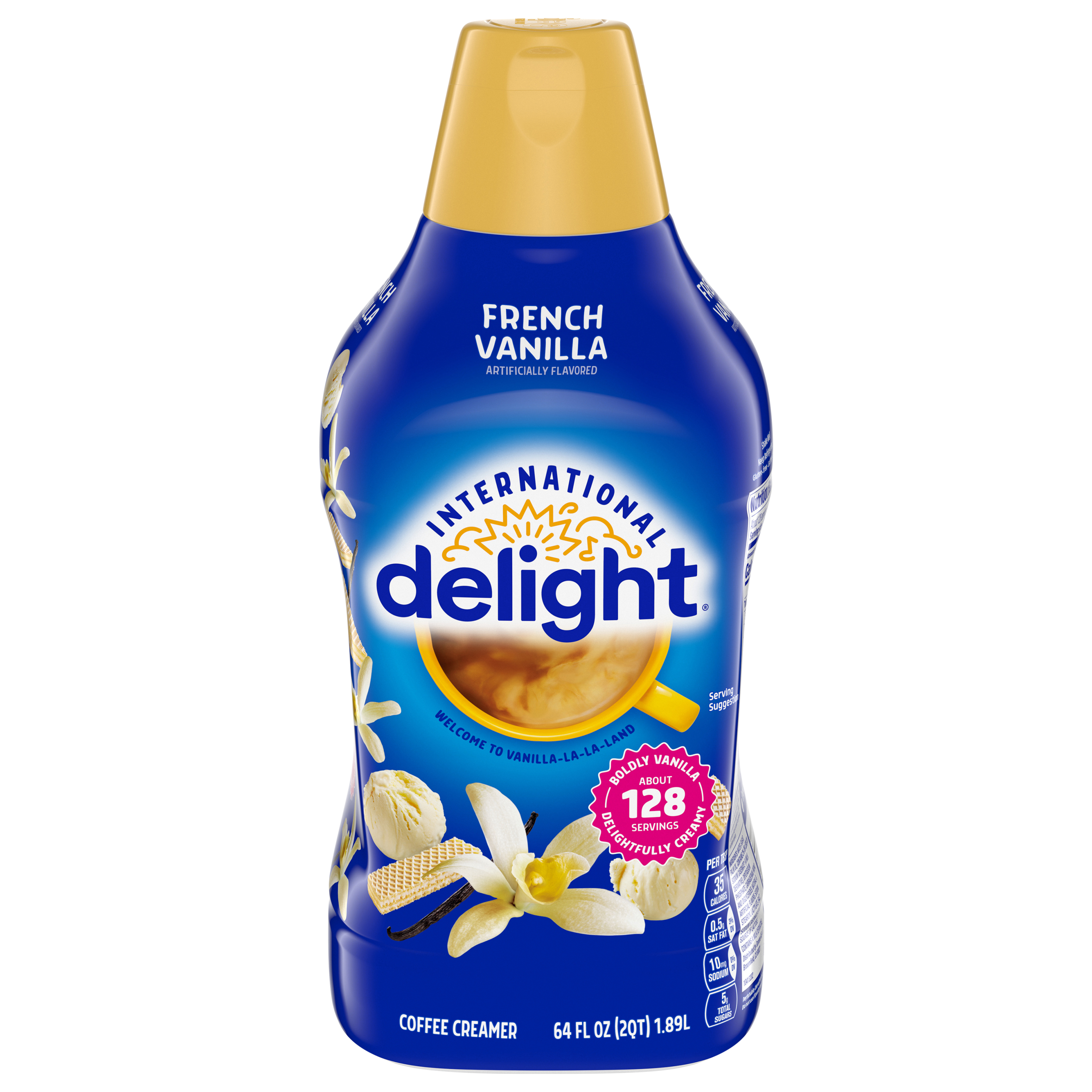International Delight Coffee Creamer, French Vanilla 6 units per case 64.0 fl