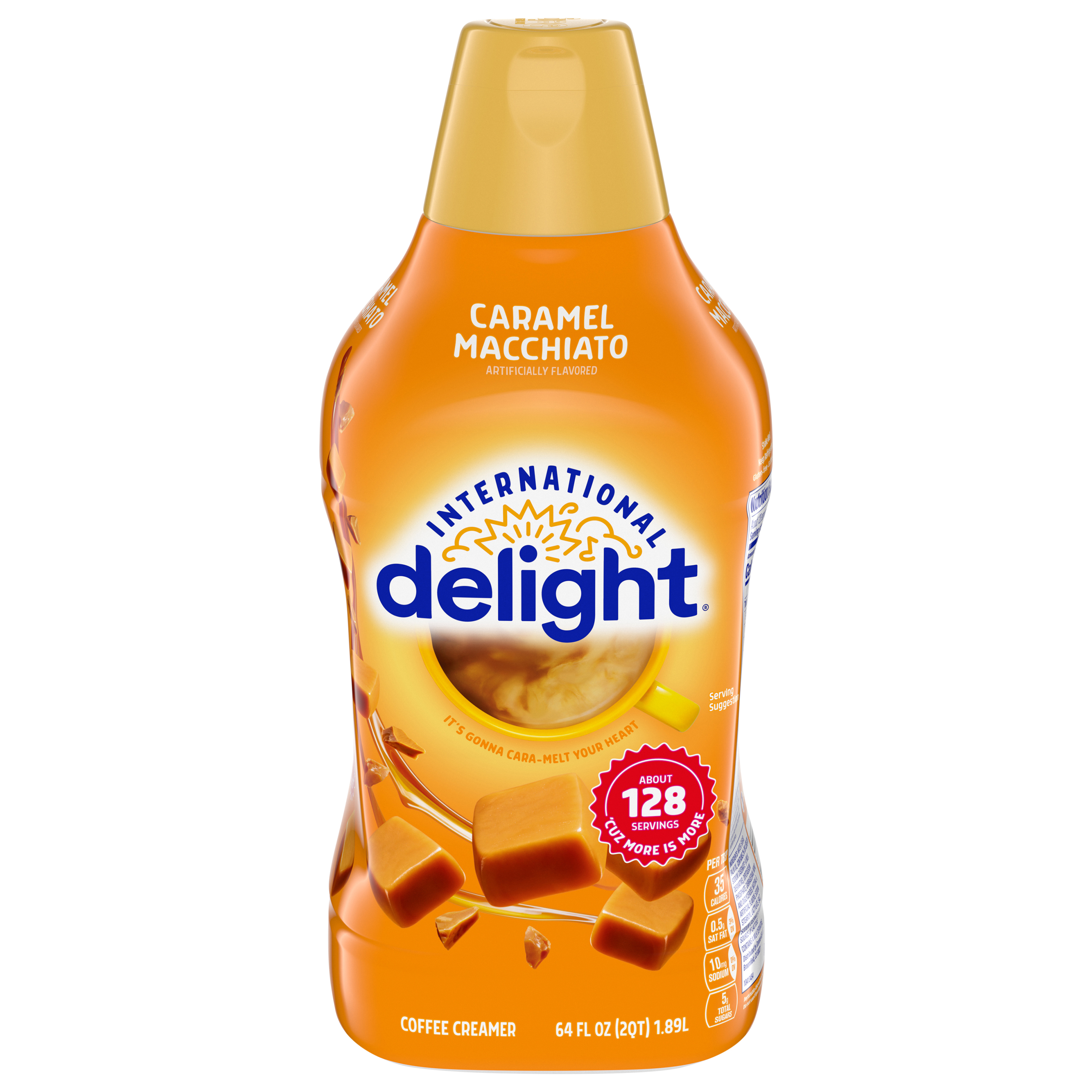 International Delight Coffee Creamer, Caramel Macchiato 6 units per case 64.0 fl