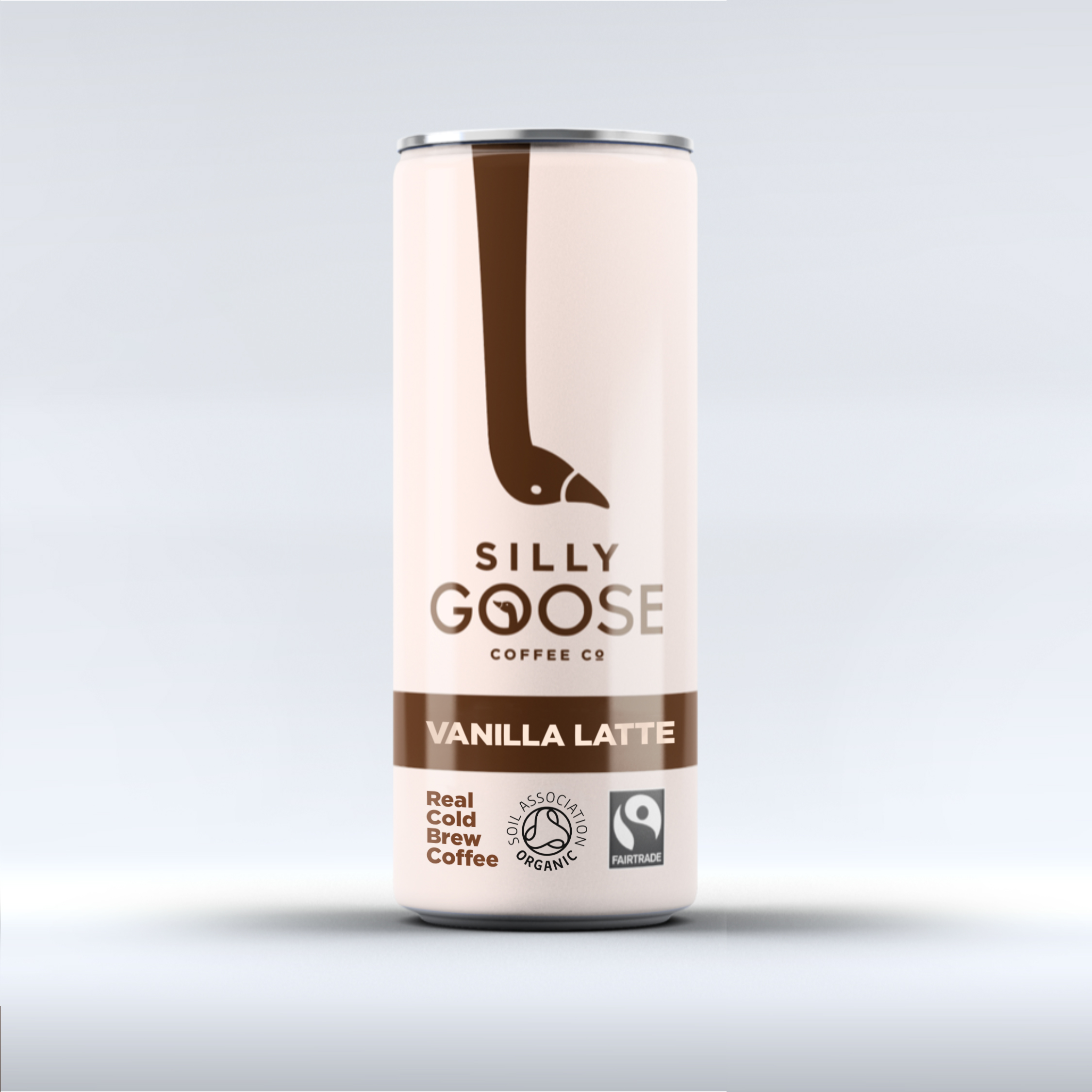 Silly Goose Proper Cold Brew - Vanilla Latte 12 units per case 267 mL