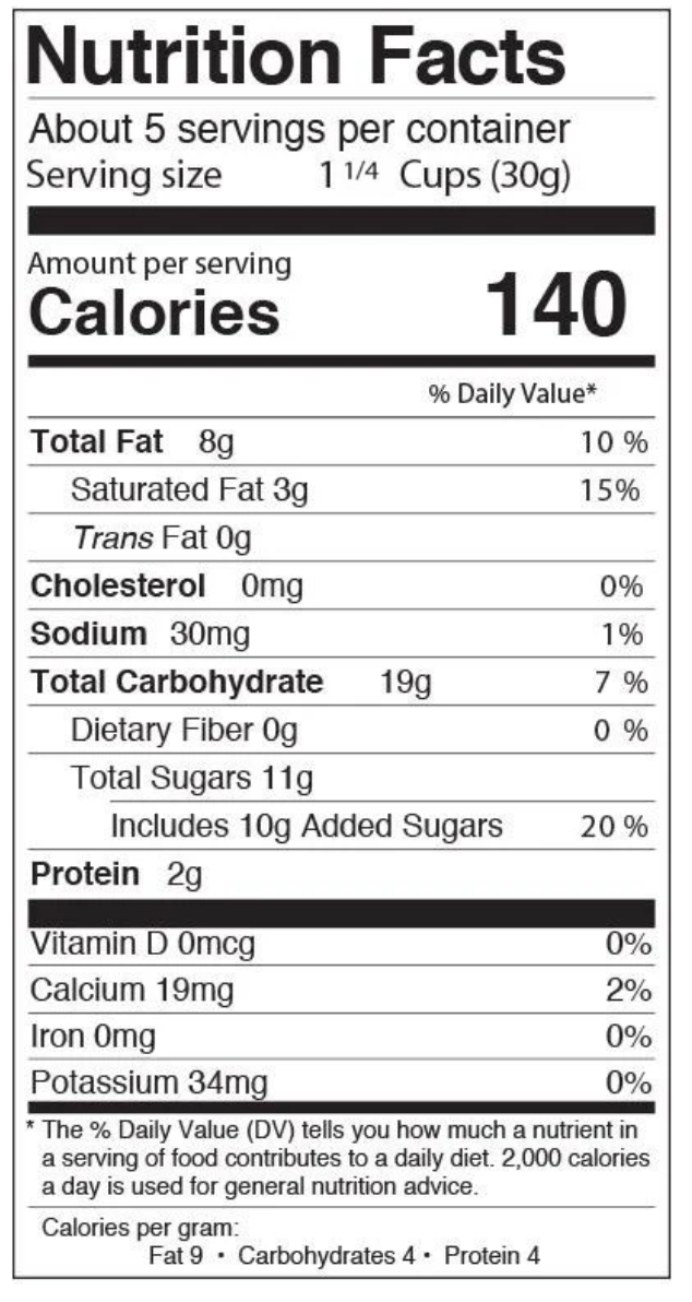 PB & J POP Smuckers & Jif Coated Popcorn Strawberry 12 units per case 5.3 oz Nutrition Info