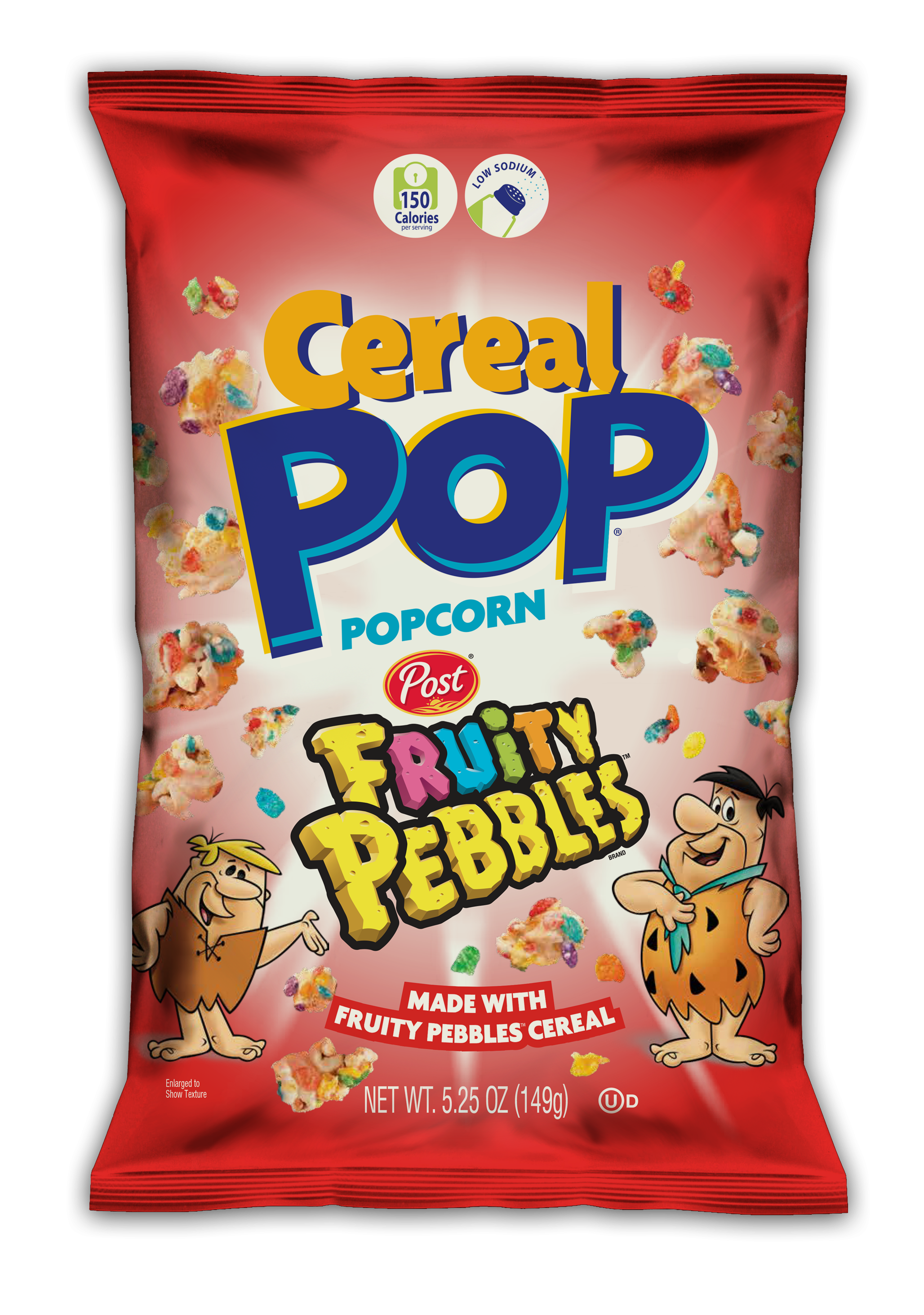 Cereal Pop Fruity Pebbles Popcorn 12 units per case 5.3 oz