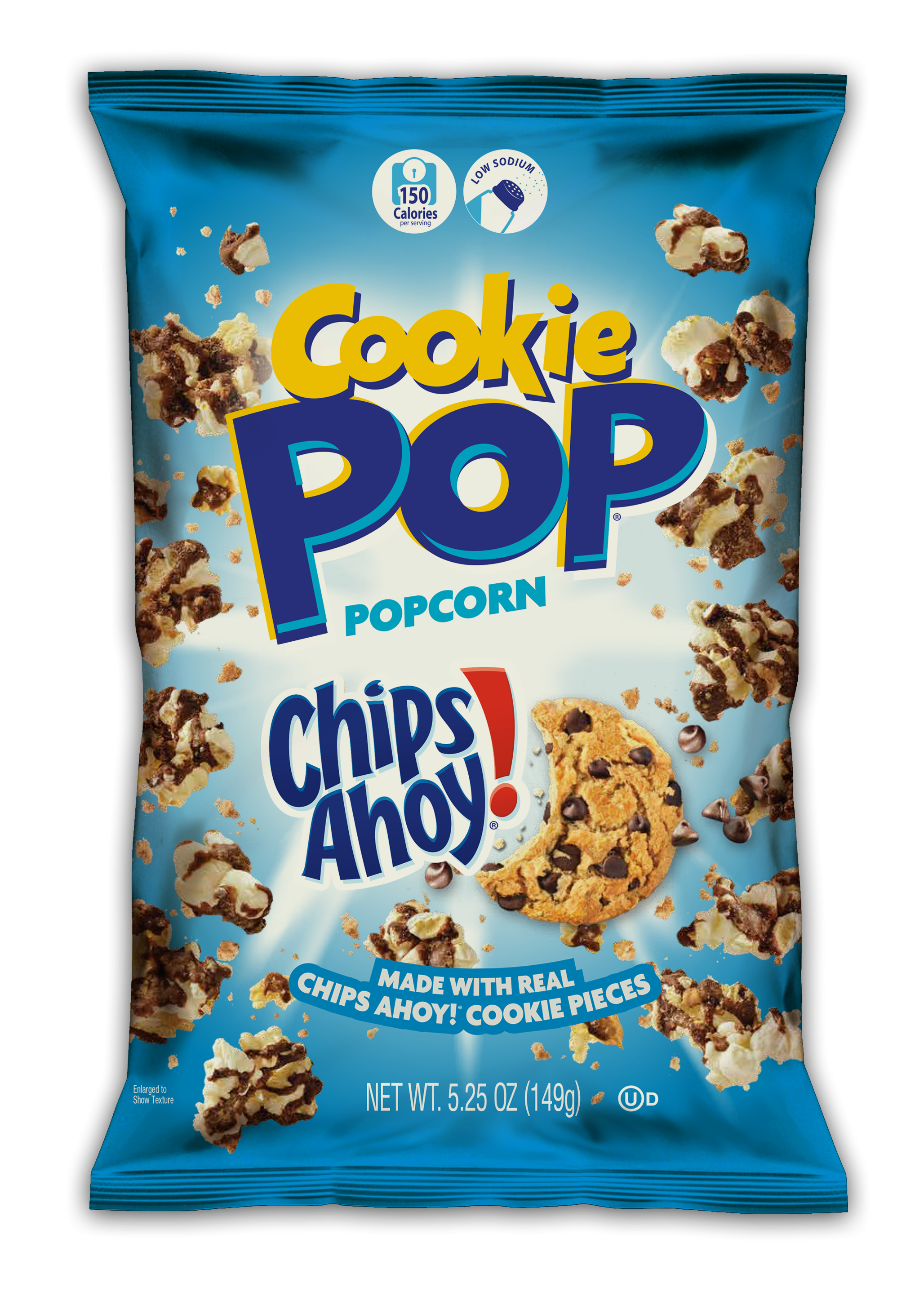 Cookie Pop Chips Ahoy Popcorn 12 units per case 5.3 oz