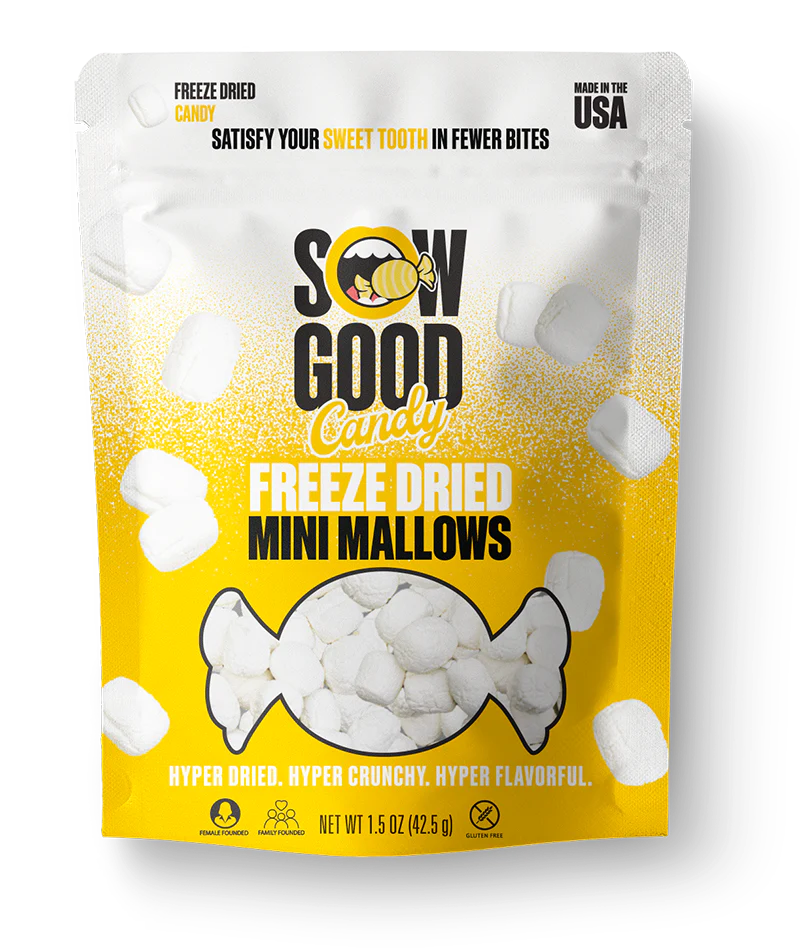 SOW GOOD Freeze Dried Mini Mallows 24 units per case 1.5 oz