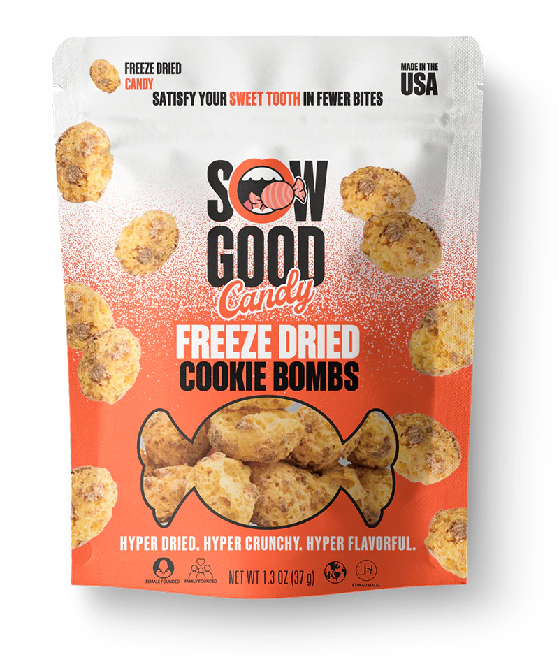 SOW GOOD Freeze Dried Cookie Dough Bombs 24 units per case 1.3 oz