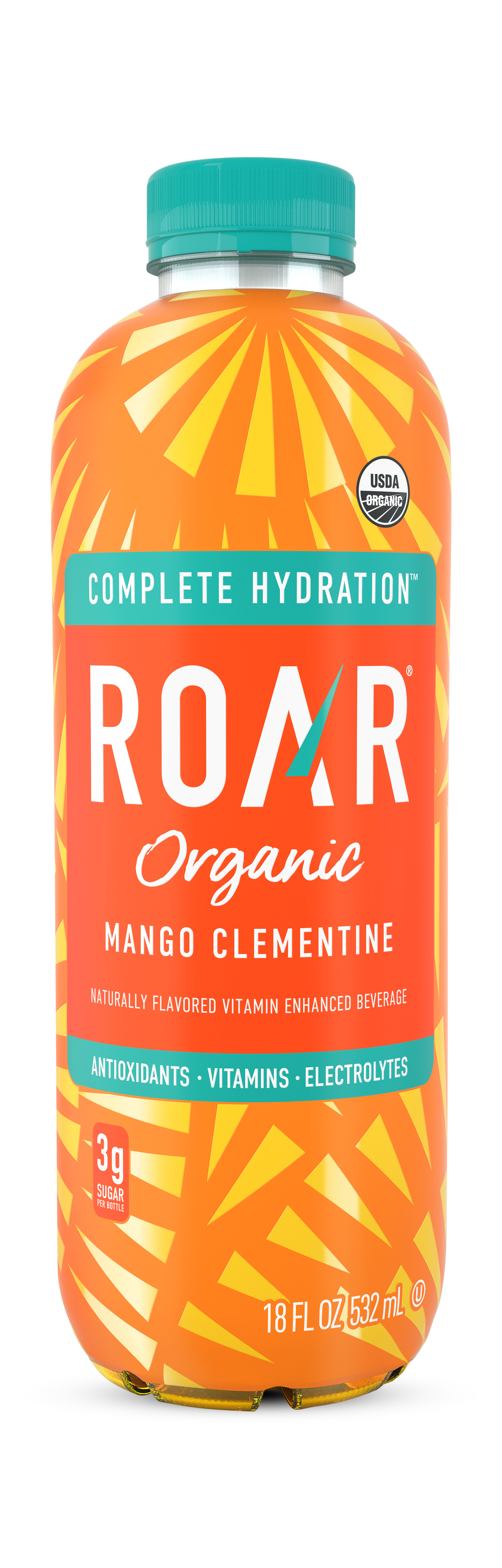 Roar Organic Mango Clementine 1 units per case 18.0 oz