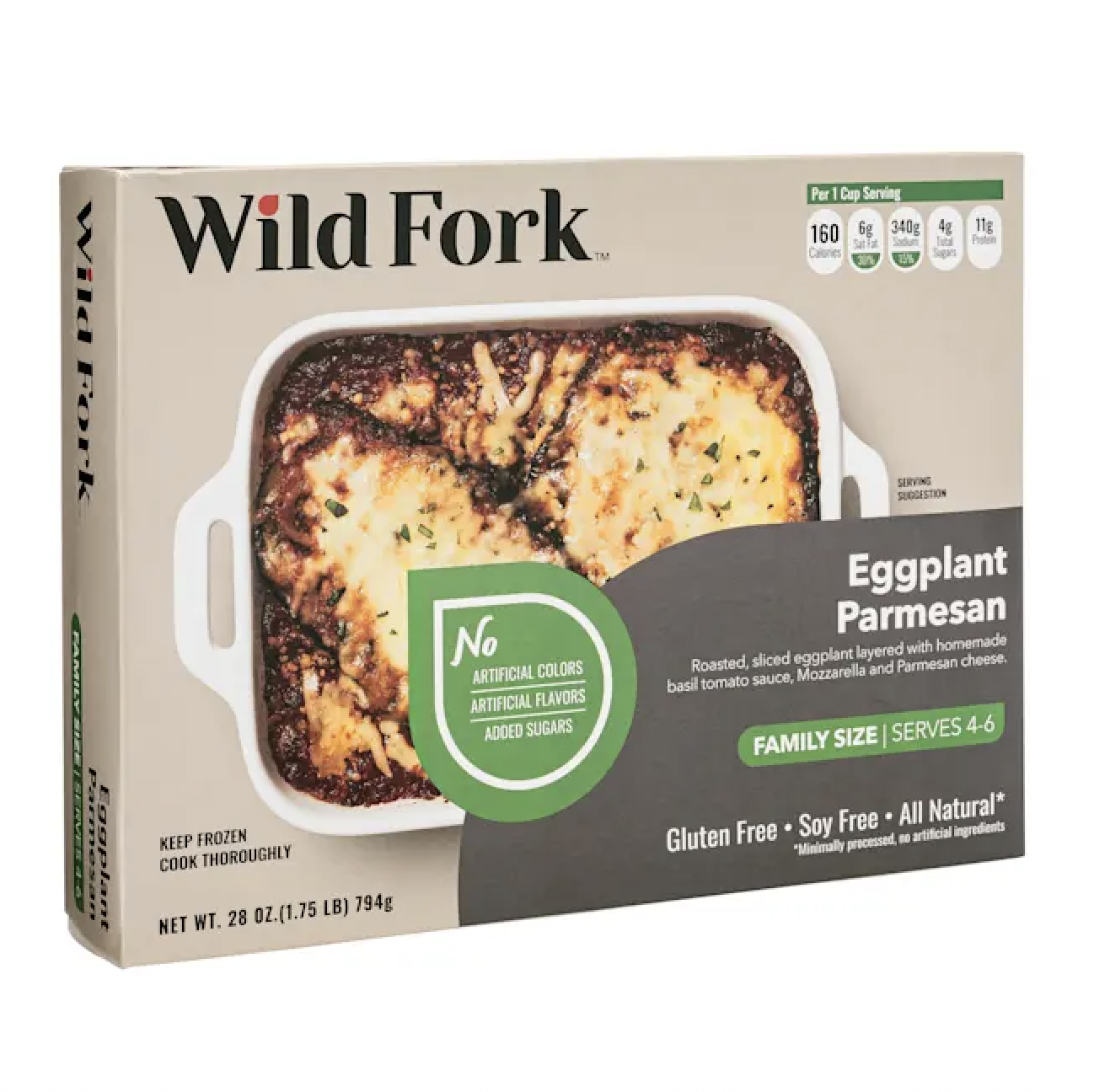 WildFork Eggplant Parmesan 14 units per case 28.0 oz