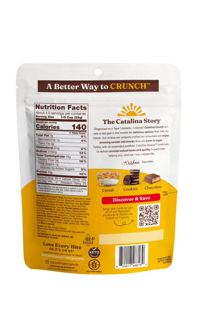 Catalina Snacks Chocolate Peanut Butter 6 units per case 9.0 oz