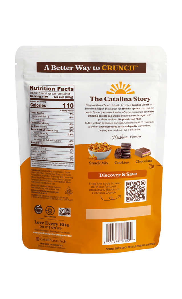 Catalina Snacks Maple Waffle 6 units per case 9.0 oz