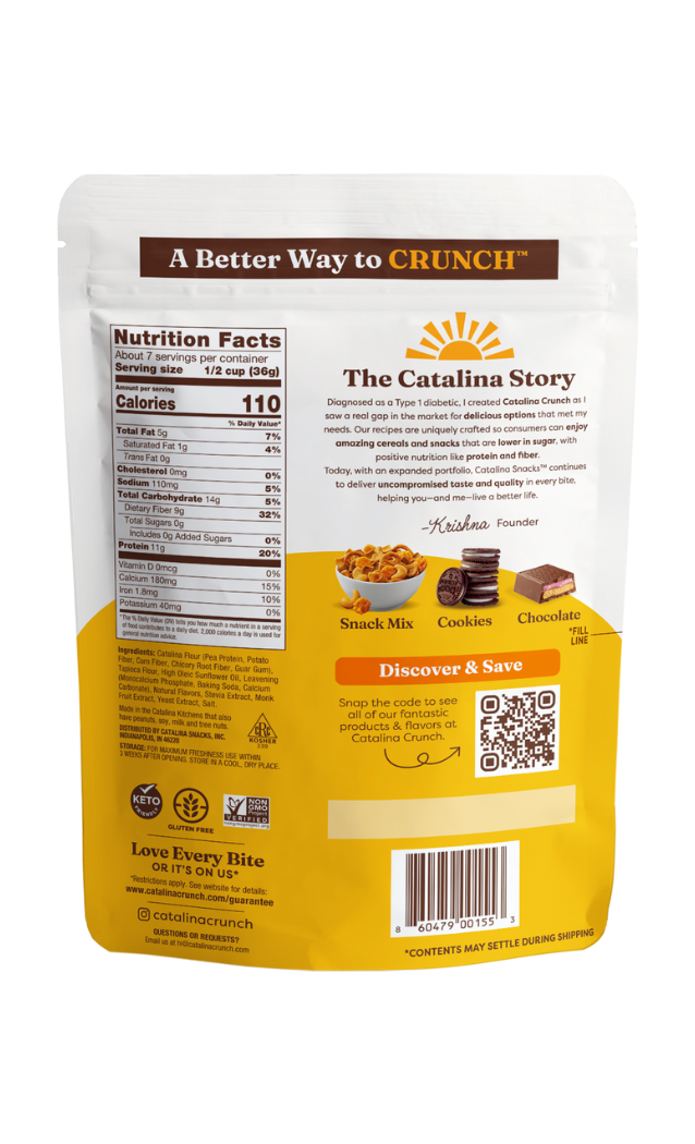 Catalina Snacks Honey Graham 6 units per case 9.0 oz