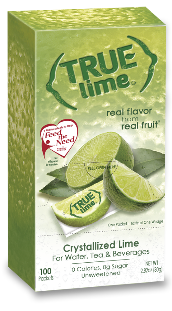 True Citrus True Lime Dispenser Packet 12 units per case 0.1 oz