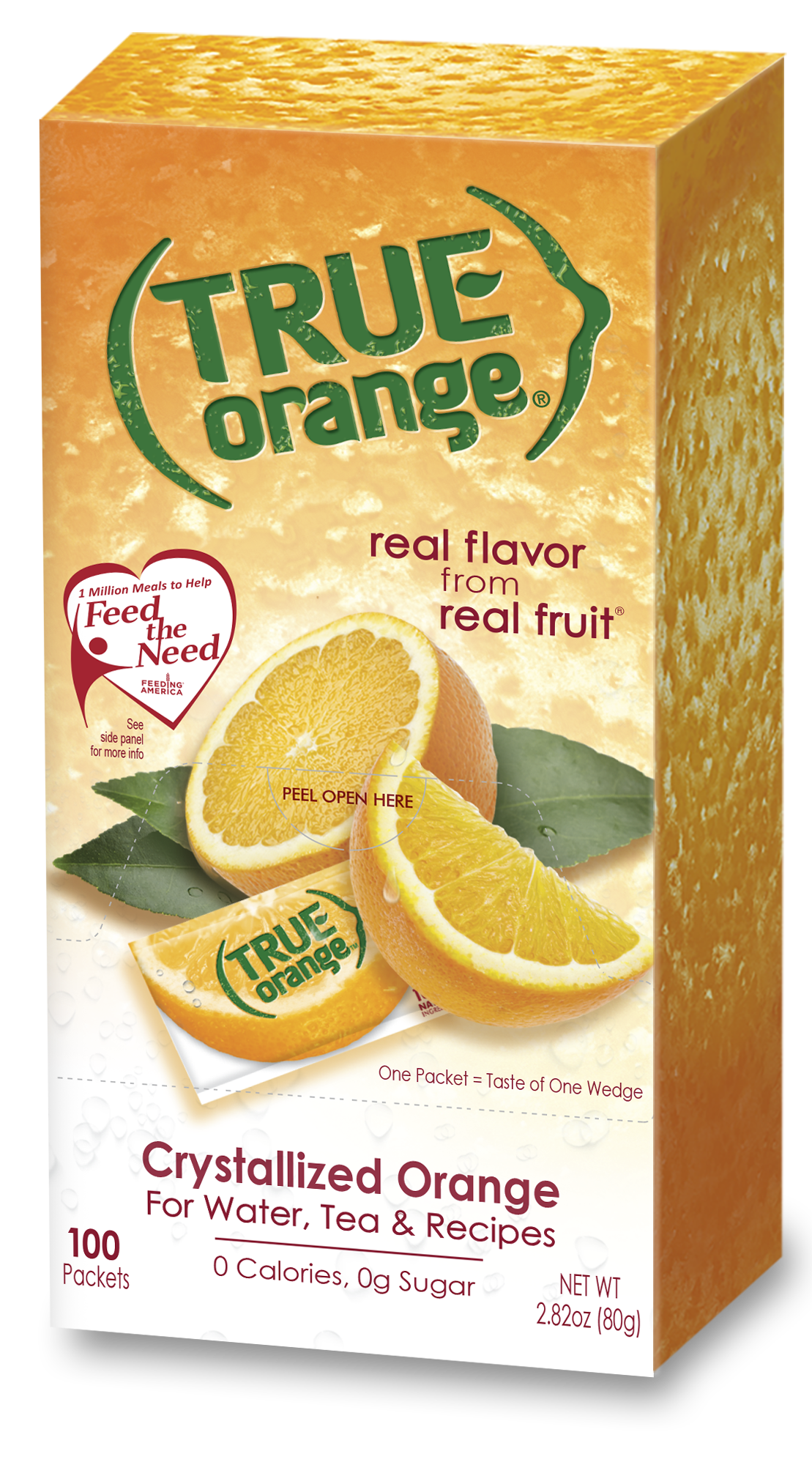 True Citrus True Orange Packet Dispenser 12 units per case 0.1 oz