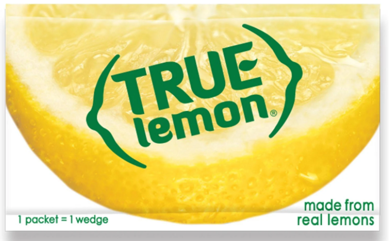 True Lemon Packet 2000ct - Korea 1 units per case 0.1 oz Product Label