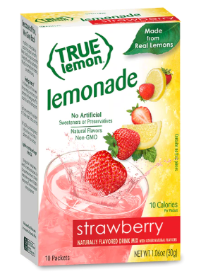 True Lemon Lemonade Strawberry 12 units per case 1.1 oz