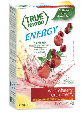 True Lemon Energy Wild Cherry Cranberry 12 units per case 0.6 oz