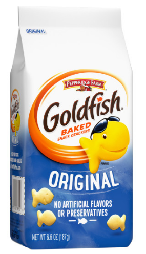 Pepperidge Farm Goldfish Original  24 units per case 6.6 oz