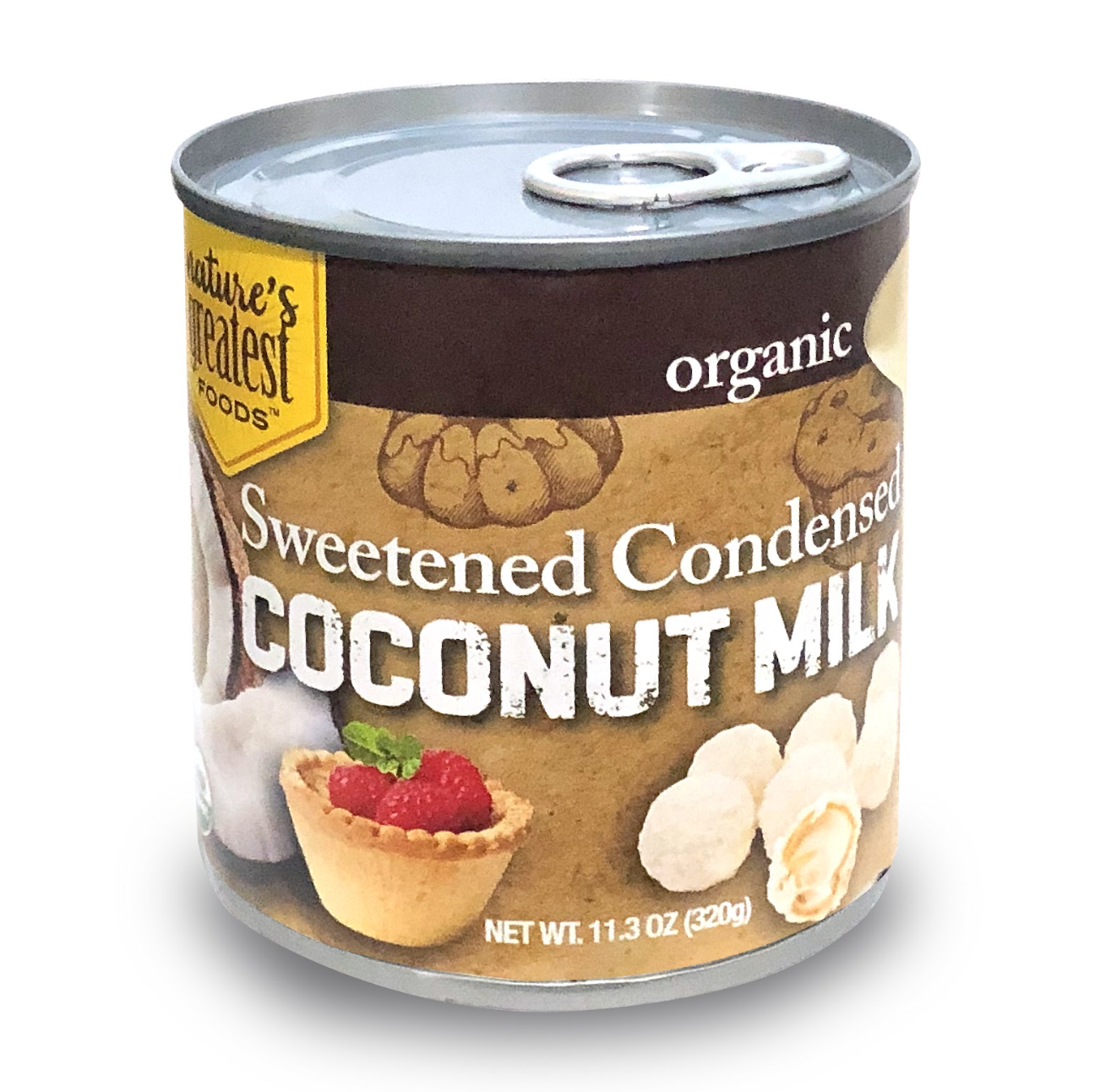 Nature's Greatest Foods Organic Sweetened Condensed Coconut Milk 12 units per case 7.4 oz