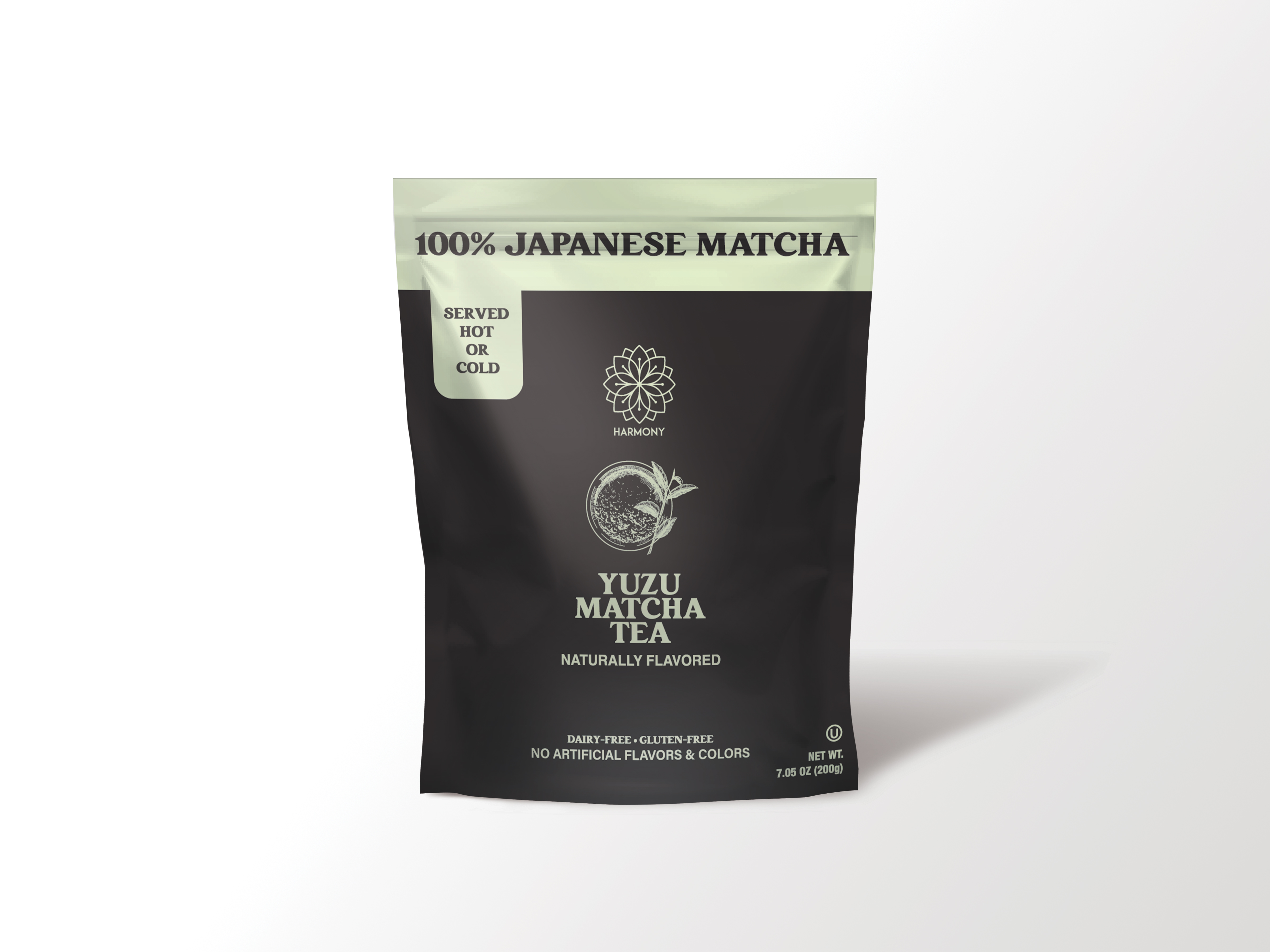 HARMONY Yuzu Matcha Tea Gusset Bag -CASE 6 units per case 0.4 oz
