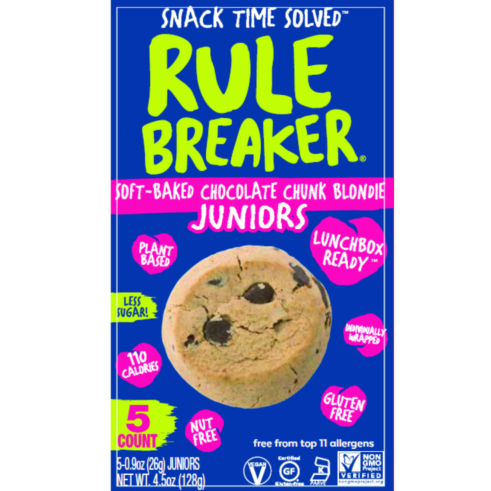 Chocolate Chip Juniors 6 units per case 4.5 oz