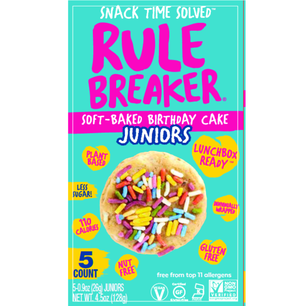 birthday cake cookie juniors 6 units per case 4.5 oz